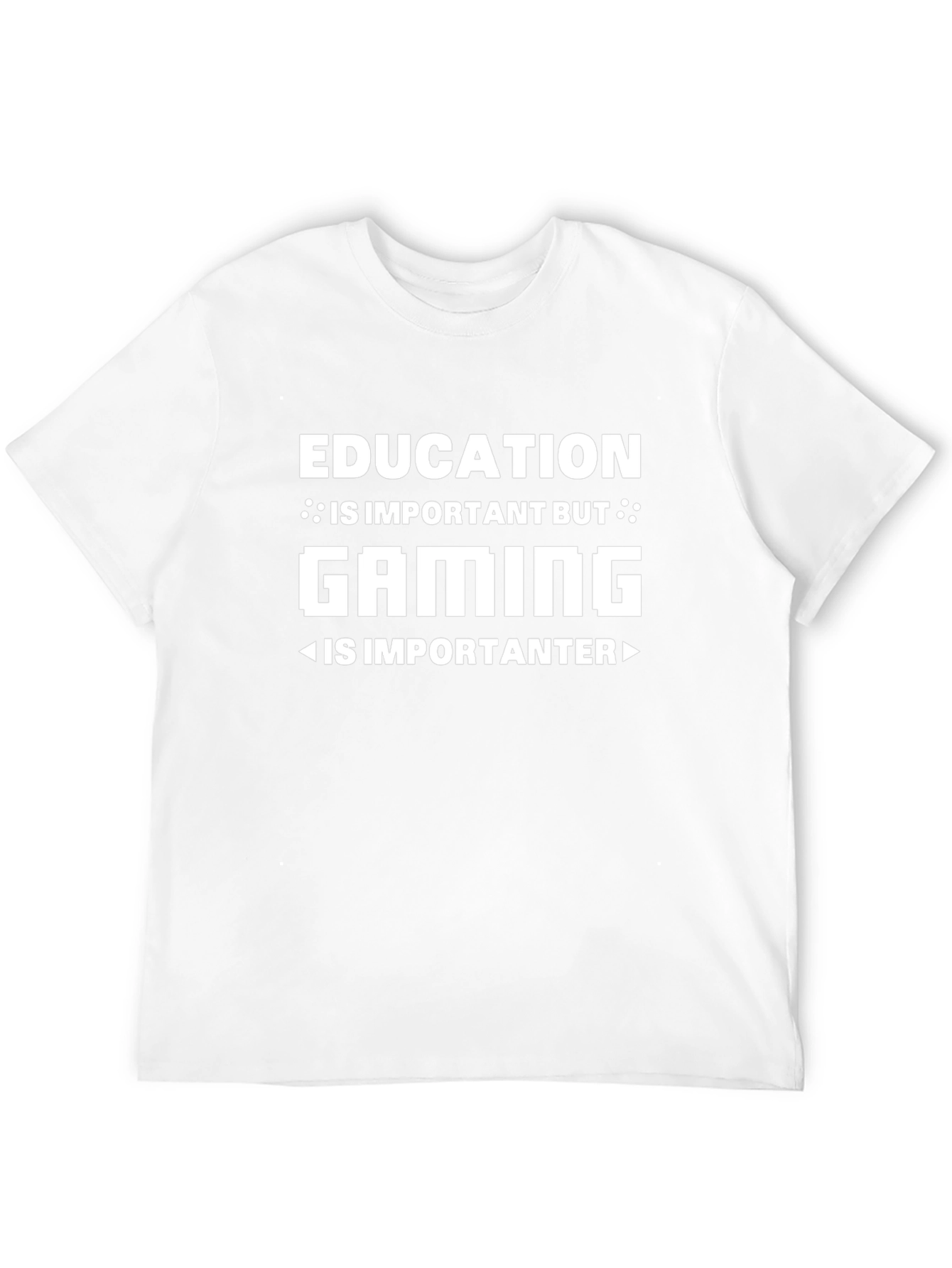 Gaming is Importanter T-Shirt - Black