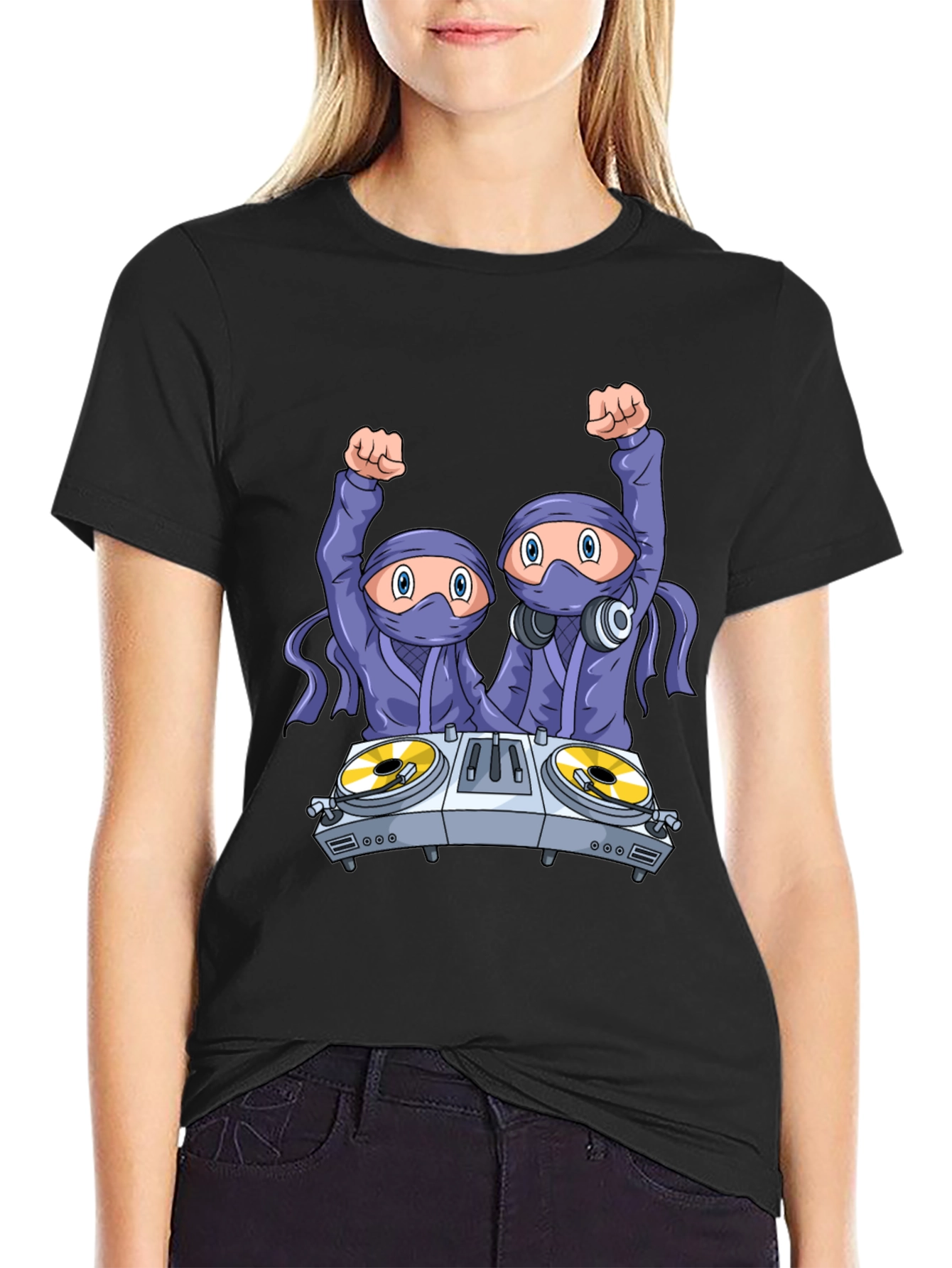 DJ Ninja Graphic T-Shirt - Party Time!
