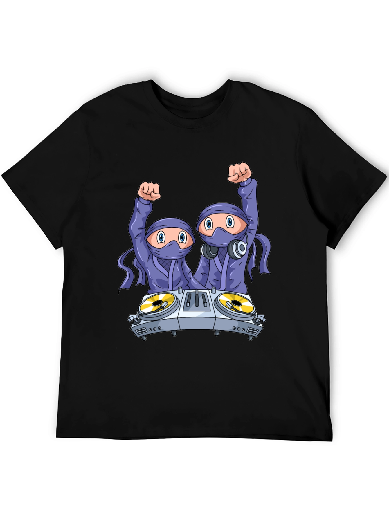 DJ Ninja Graphic T-Shirt - Party Time!