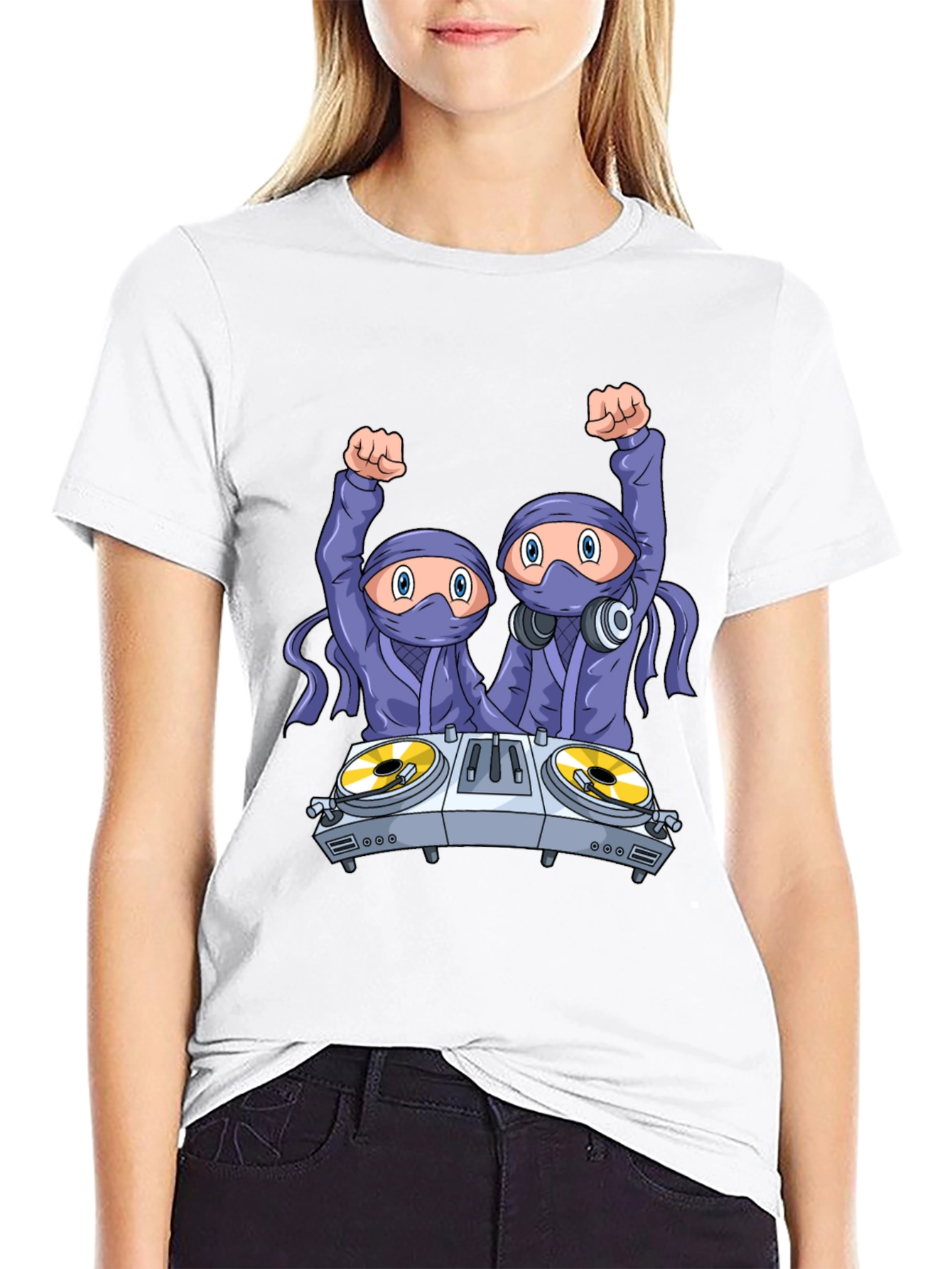 DJ Ninja Graphic T-Shirt - Party Time!
