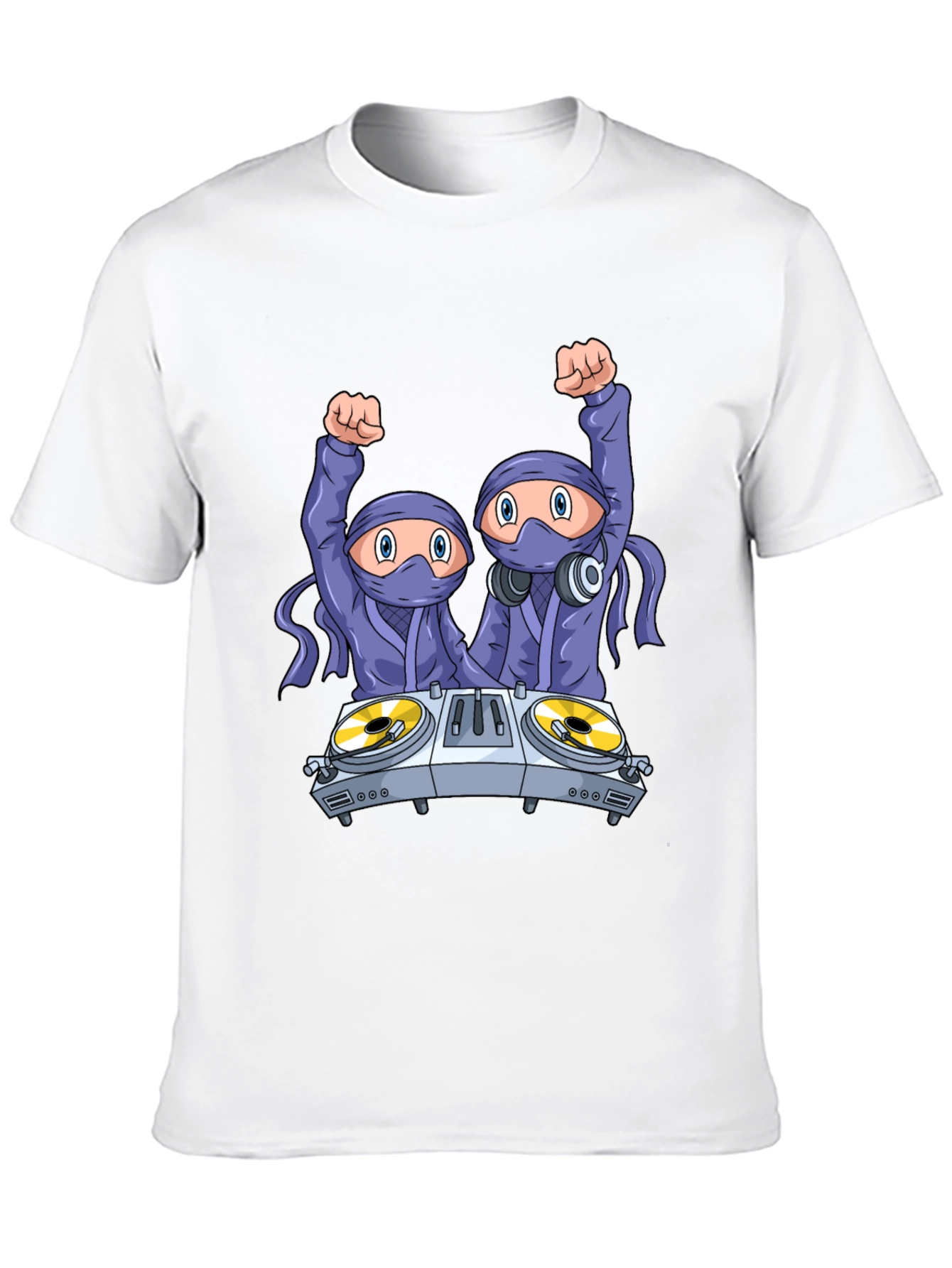 DJ Ninja Graphic T-Shirt - Party Time!