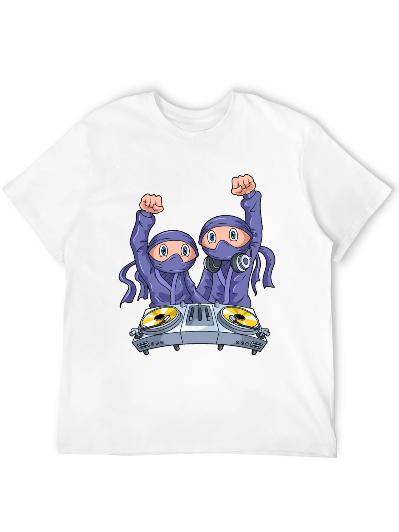 DJ Ninja Graphic T-Shirt - Party Time!