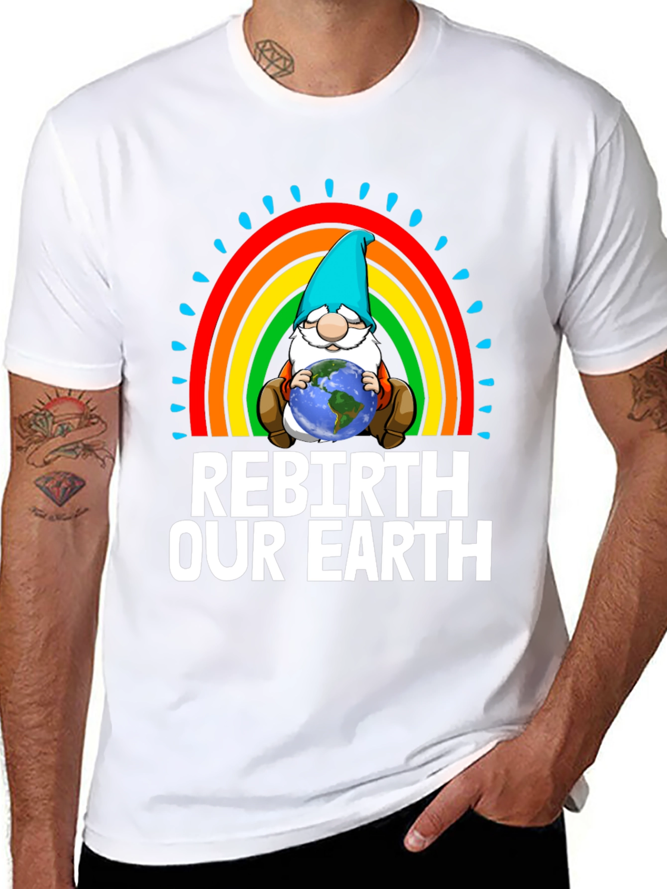 Rebirth Our Earth Gnome T-Shirt