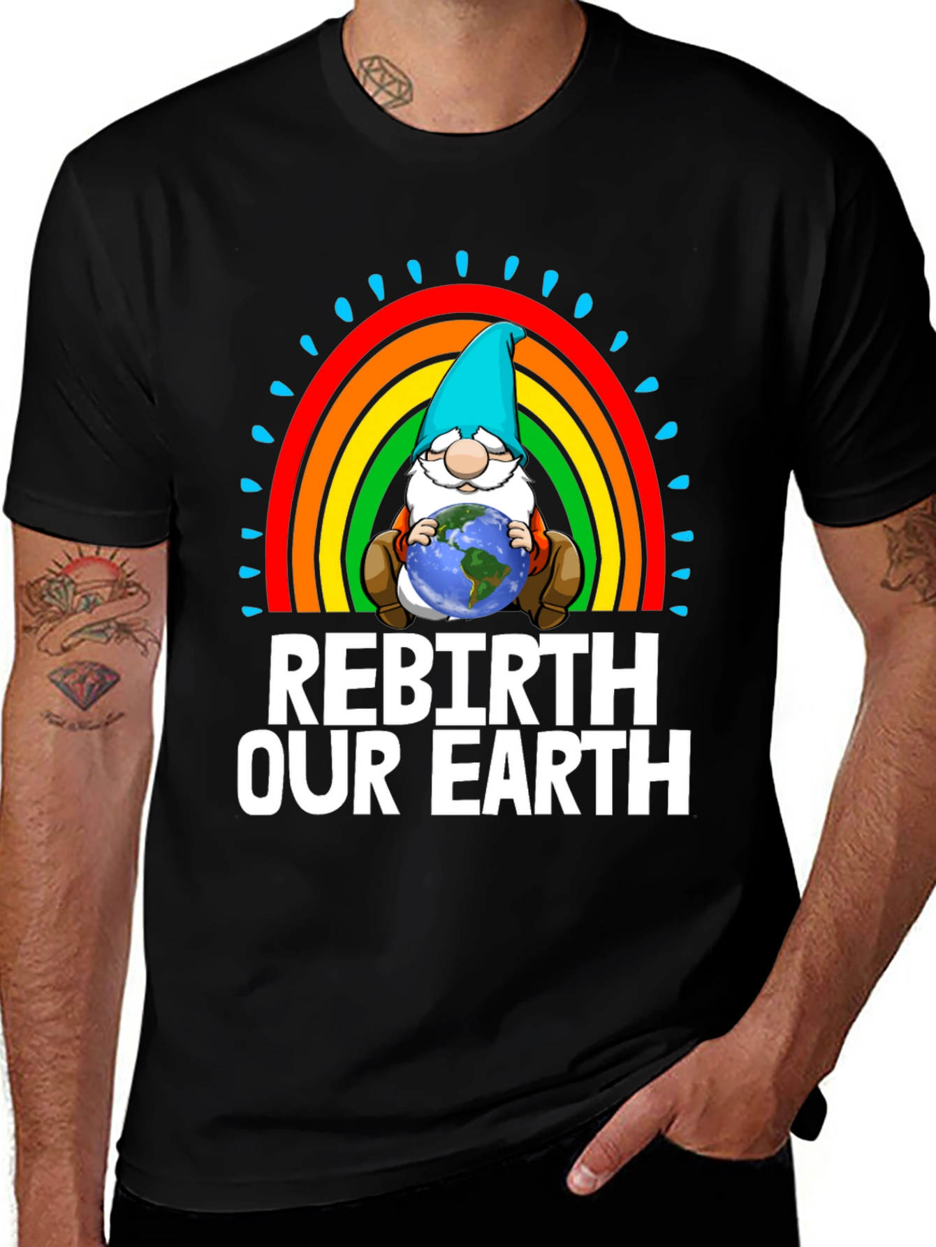 Rebirth Our Earth Gnome T-Shirt