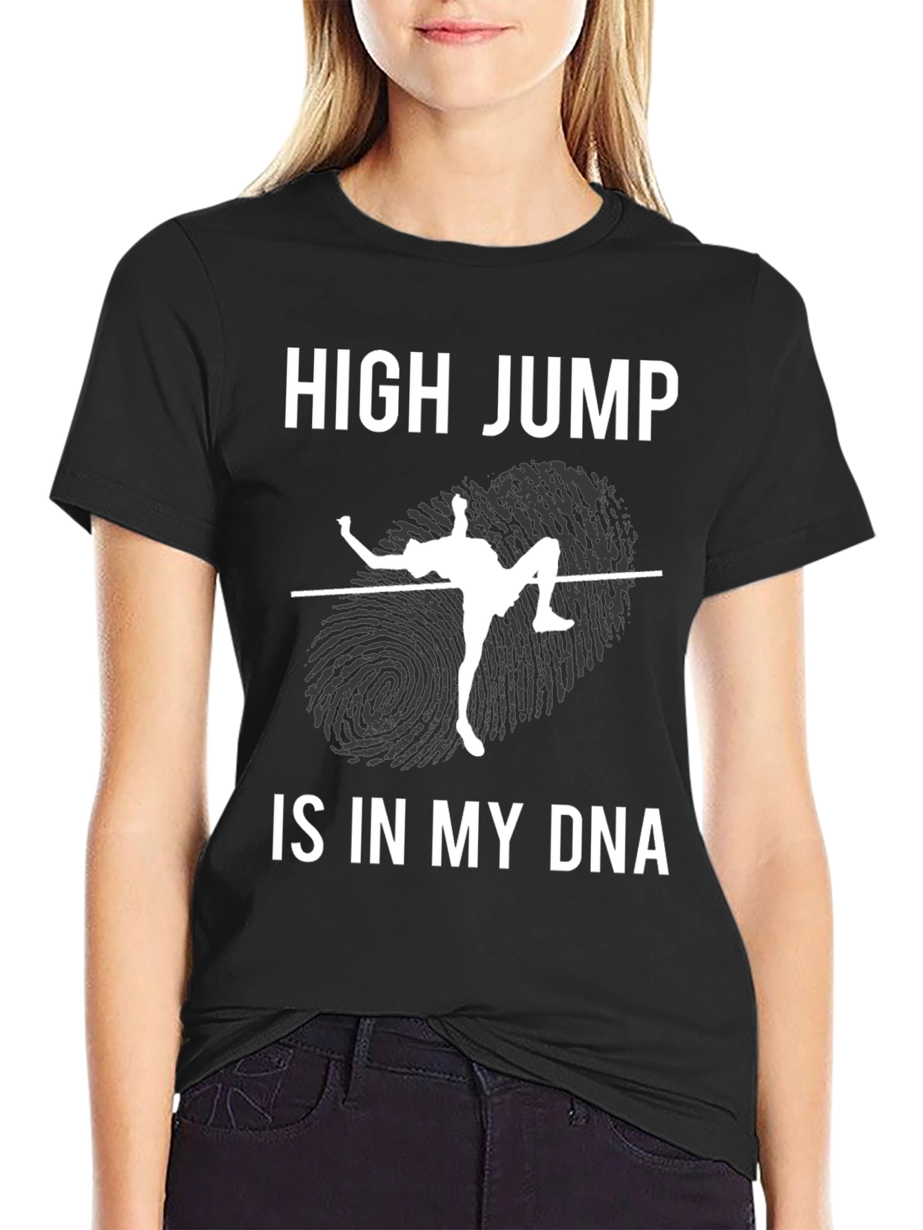 High Jump DNA Graphic Tee - Black