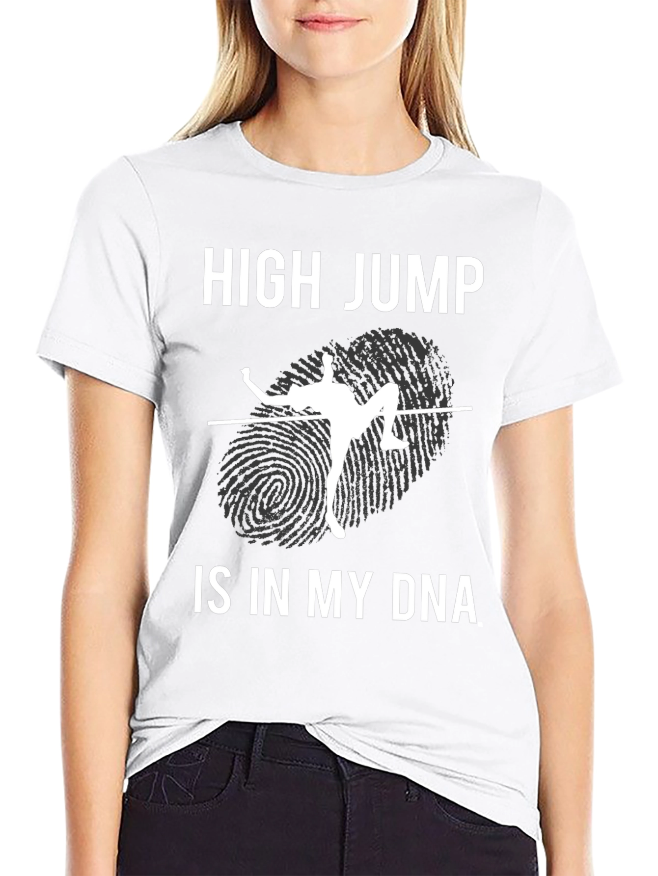 High Jump DNA Graphic Tee - Black