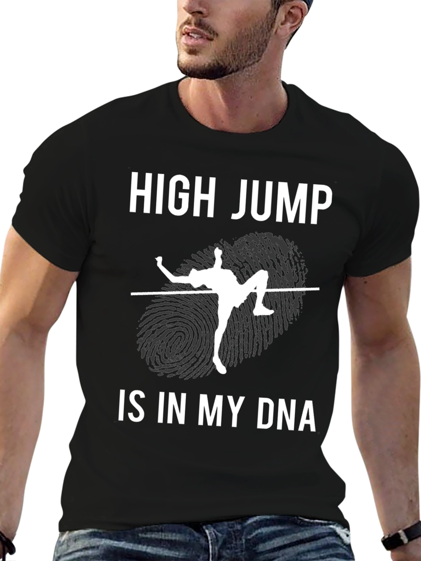 High Jump DNA Graphic Tee - Black