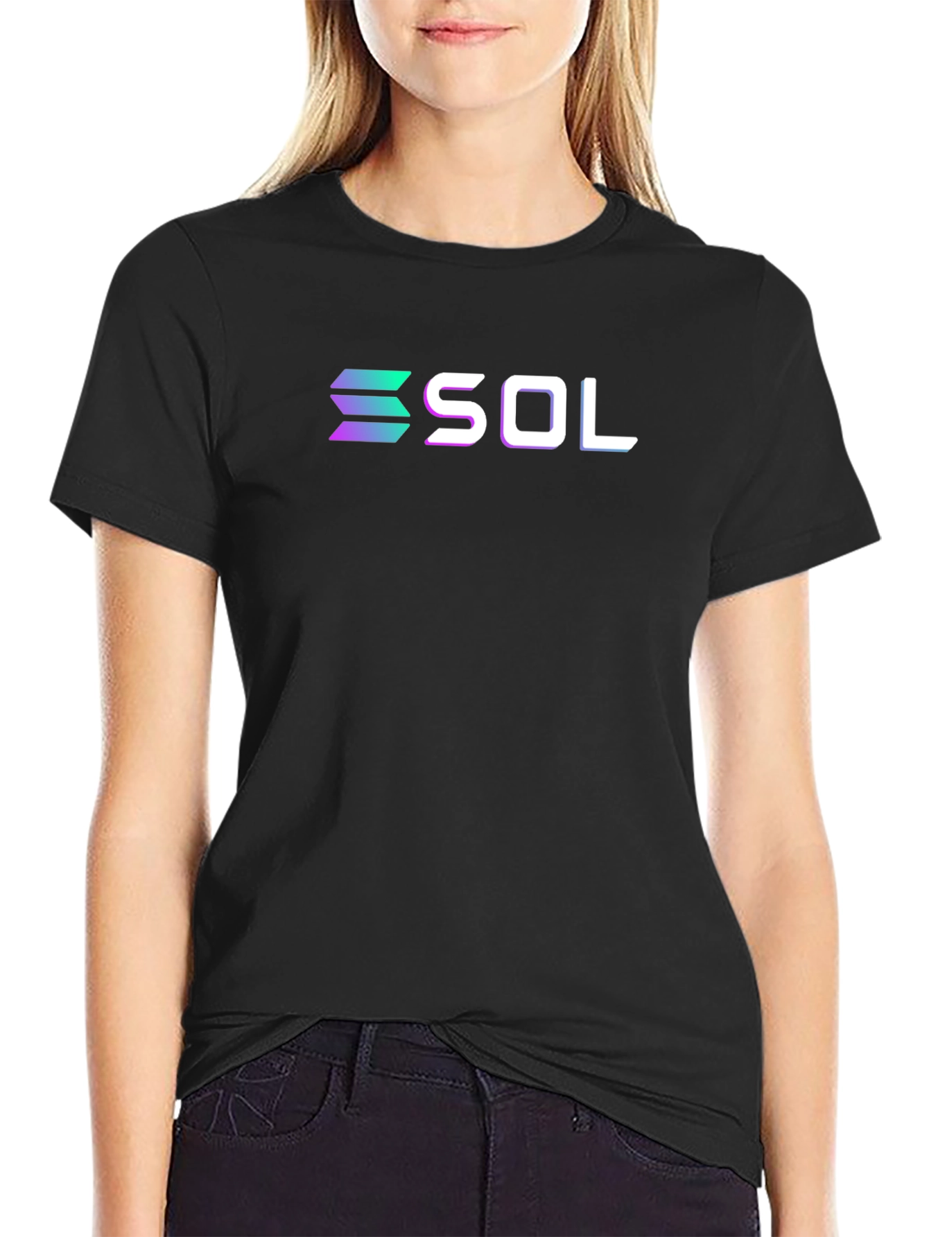 SOL T-Shirt - Crypto Fashion