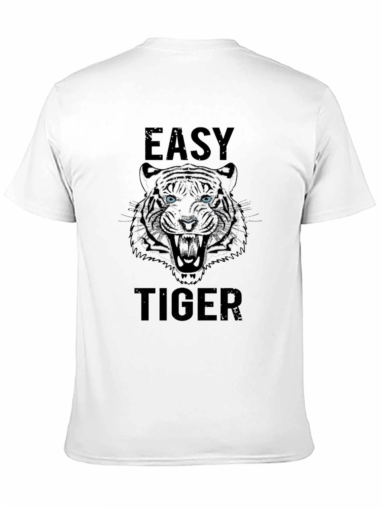Easy Tiger Graphic T-Shirt - Mens Black Tee