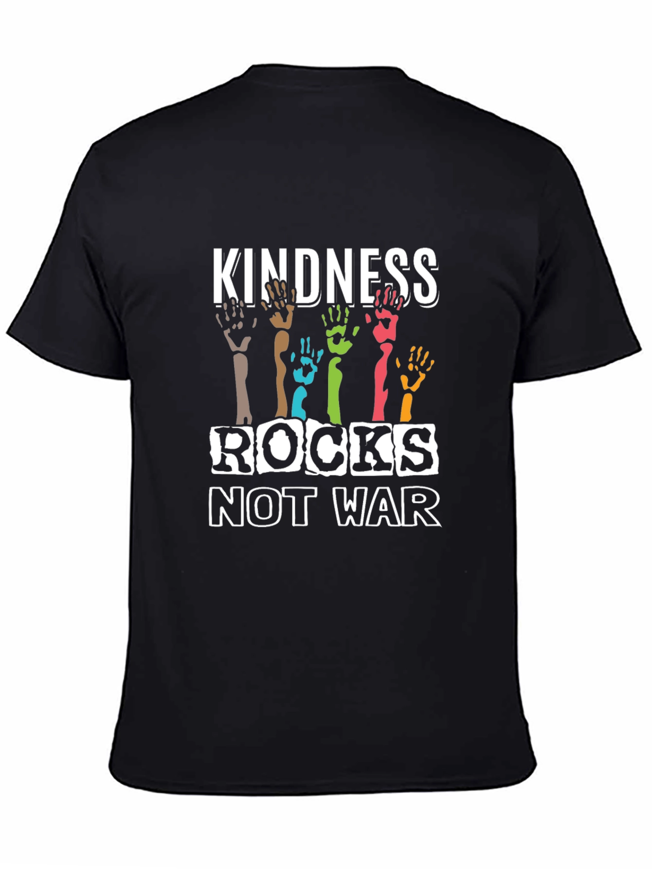 Kindness Rocks Not War Graphic Tee