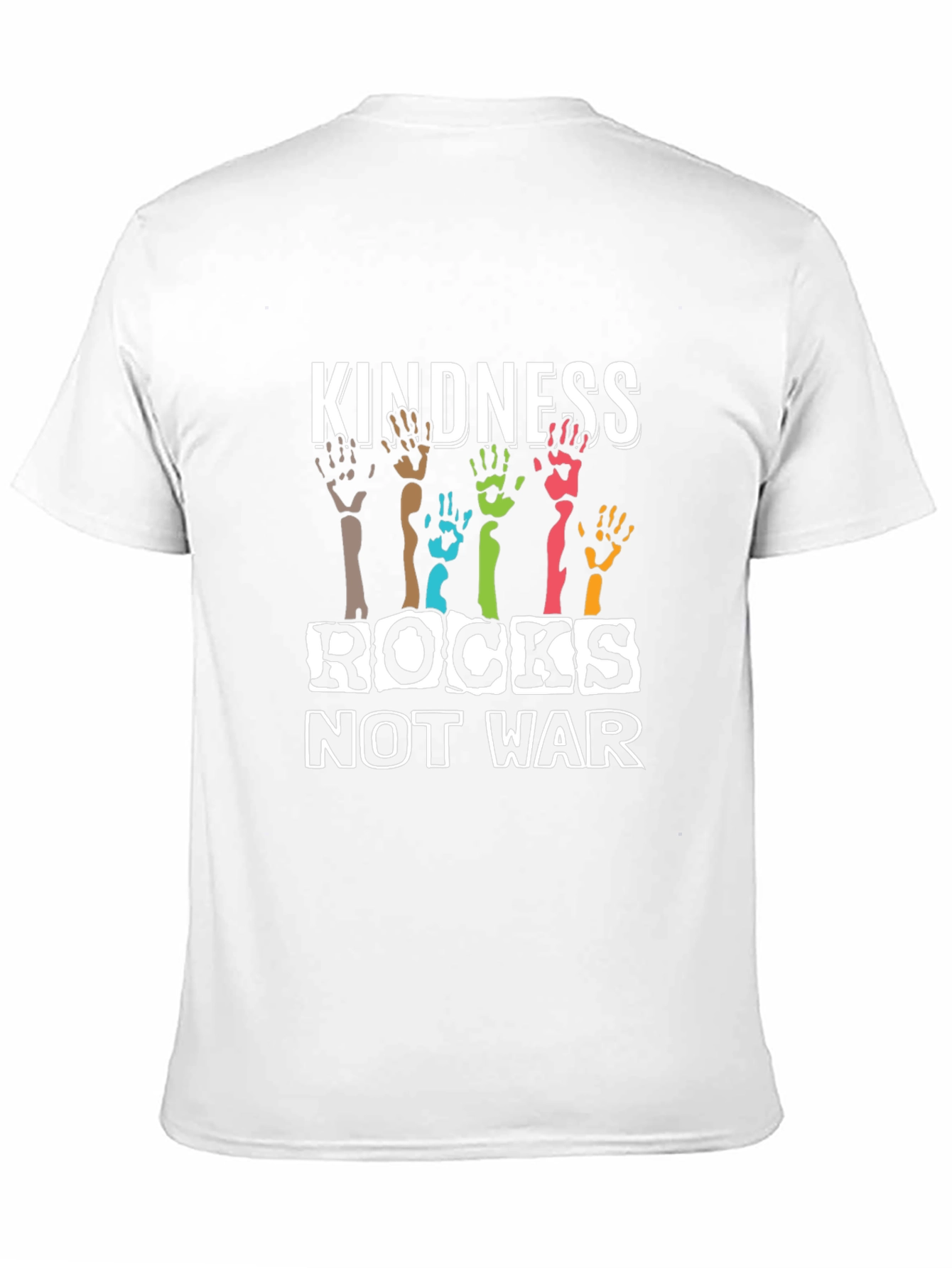 Kindness Rocks Not War Graphic Tee
