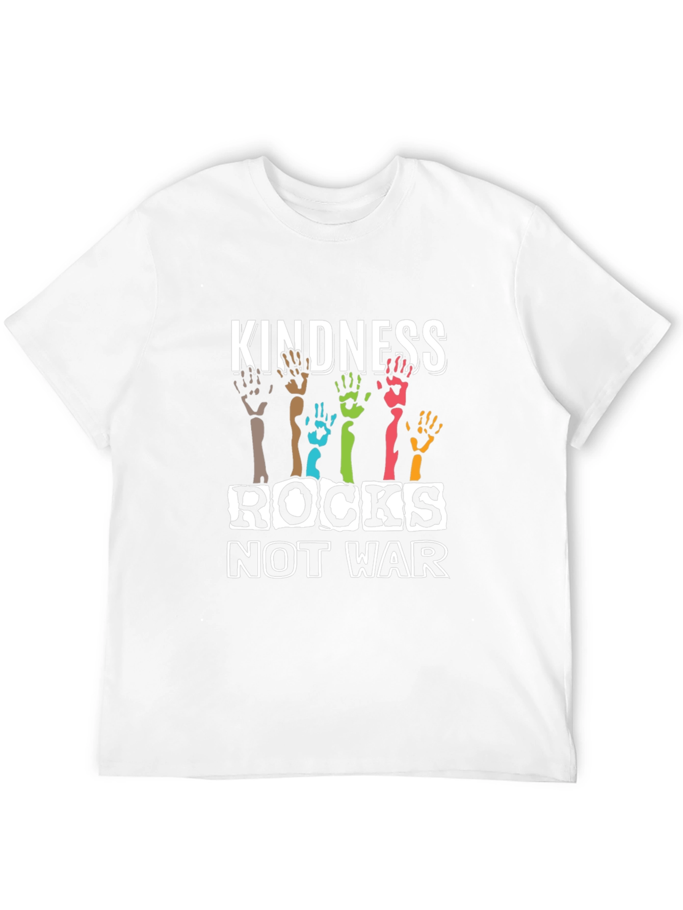 Kindness Rocks Not War Graphic Tee