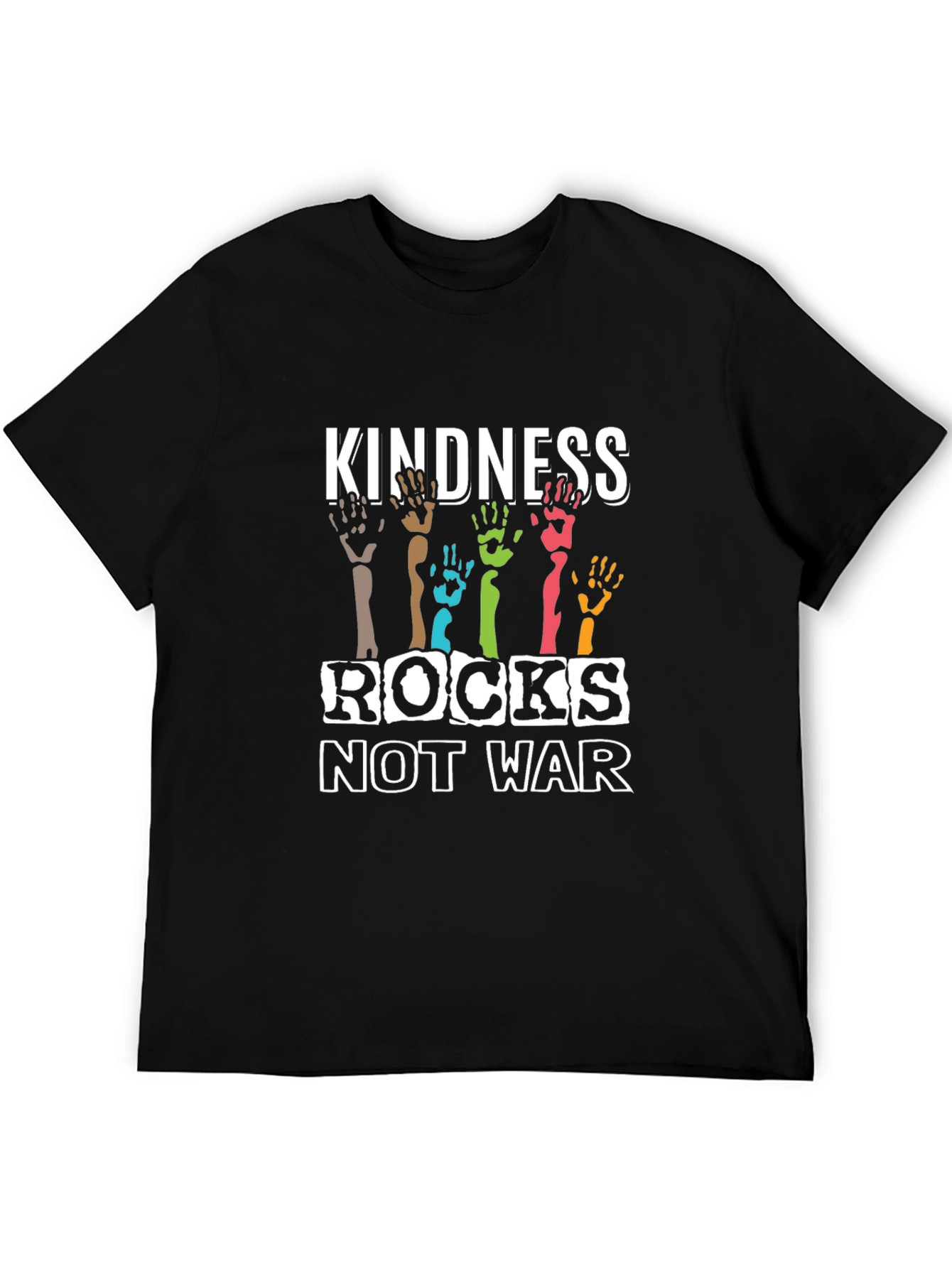Kindness Rocks Not War Graphic Tee
