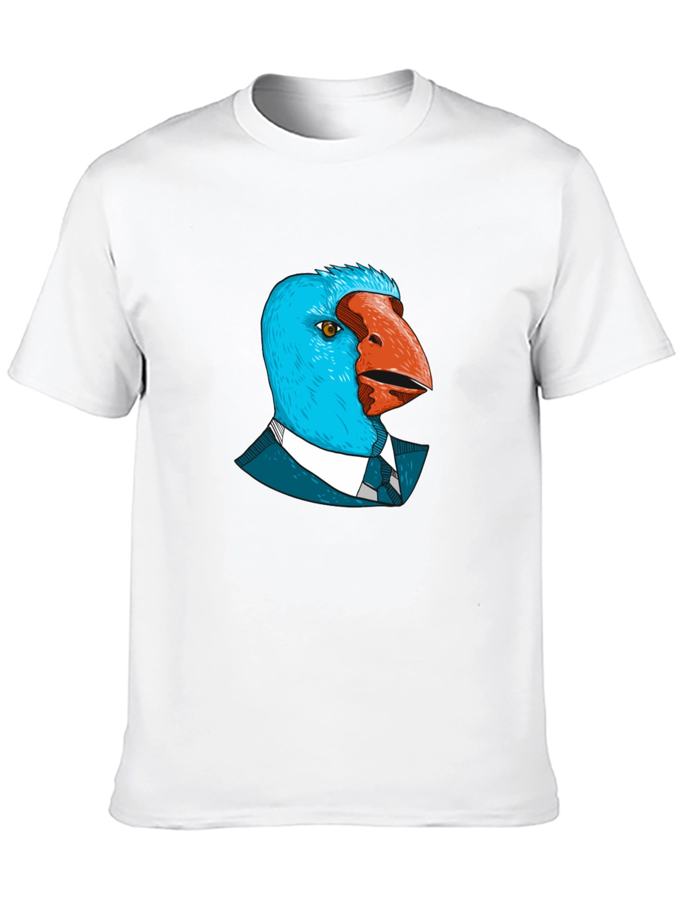 Bird Man Graphic T-Shirt - Unique & Stylish