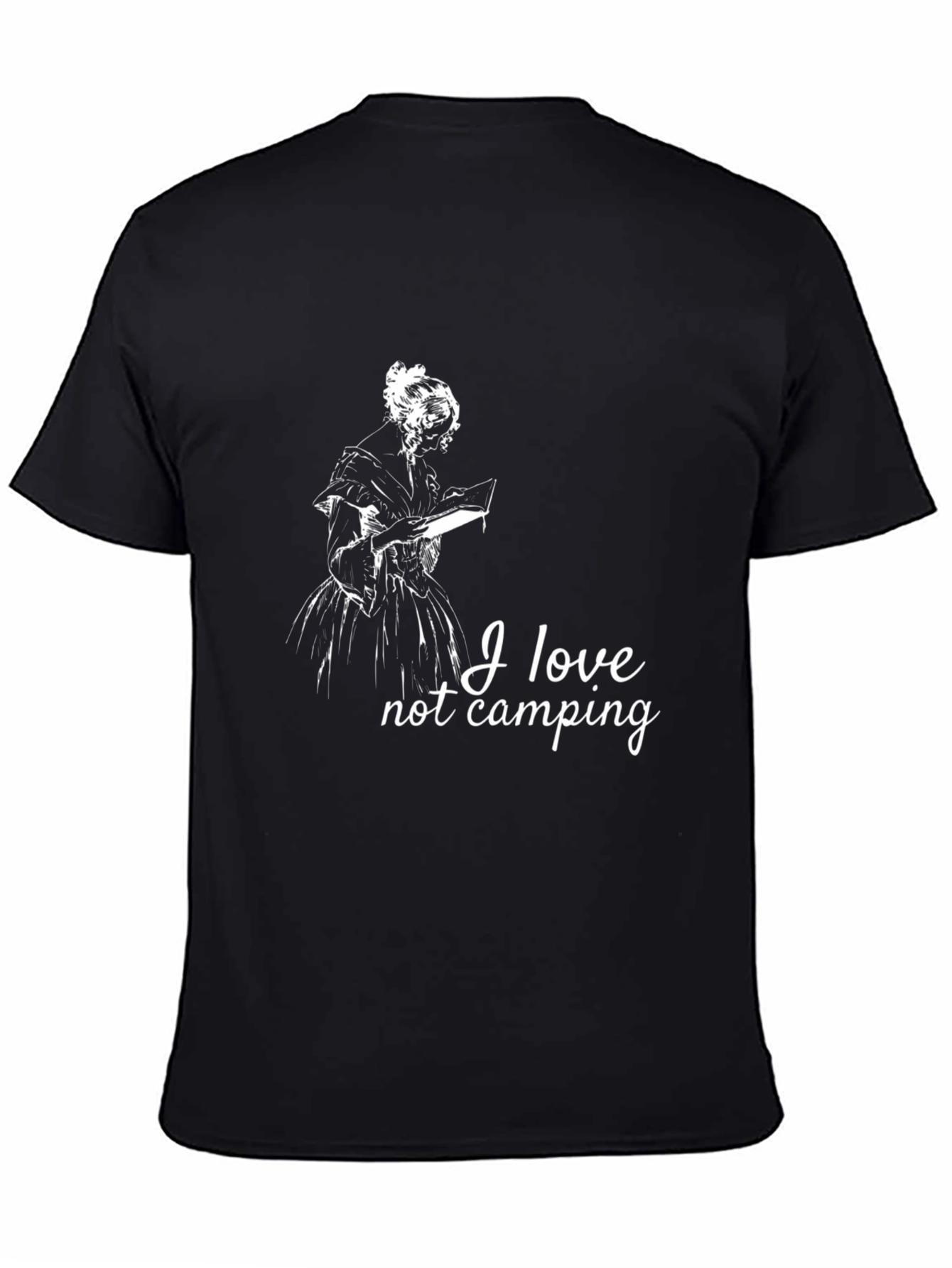 I Love Not Camping Graphic Tee