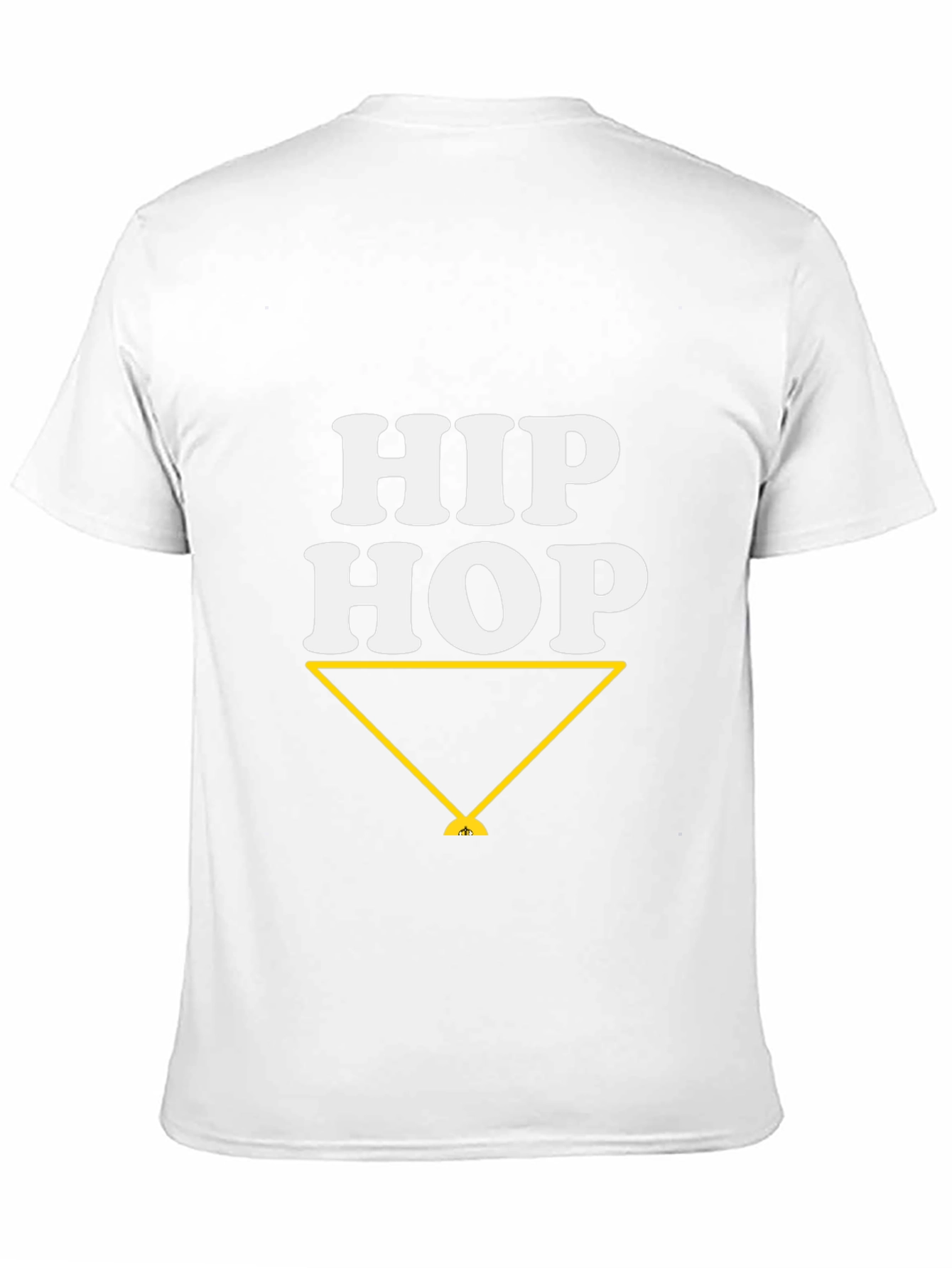 Hip Hop Graphic Tee - Stylish Casual Black T-Shirt