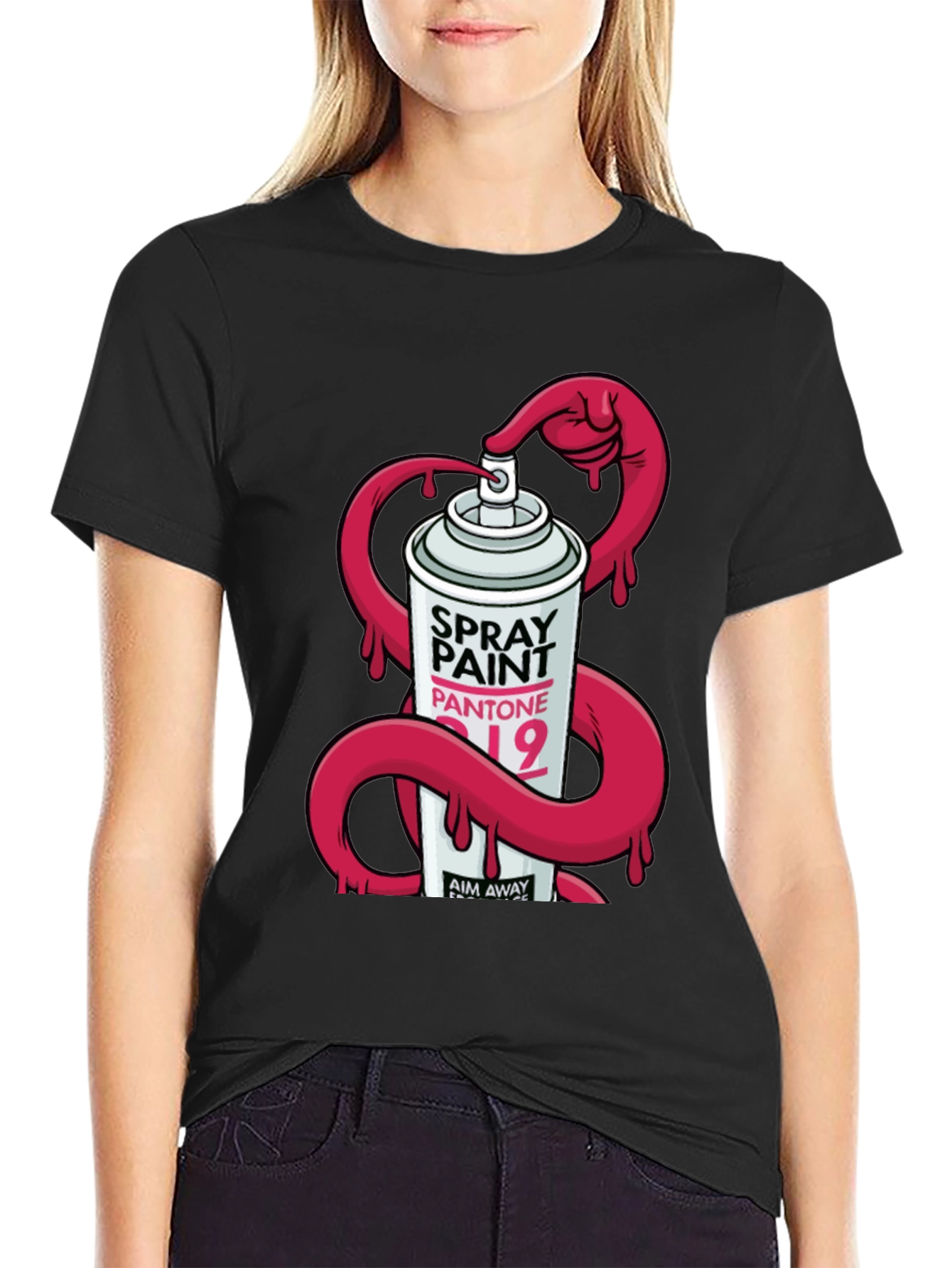 Spray Paint Graphic Tee