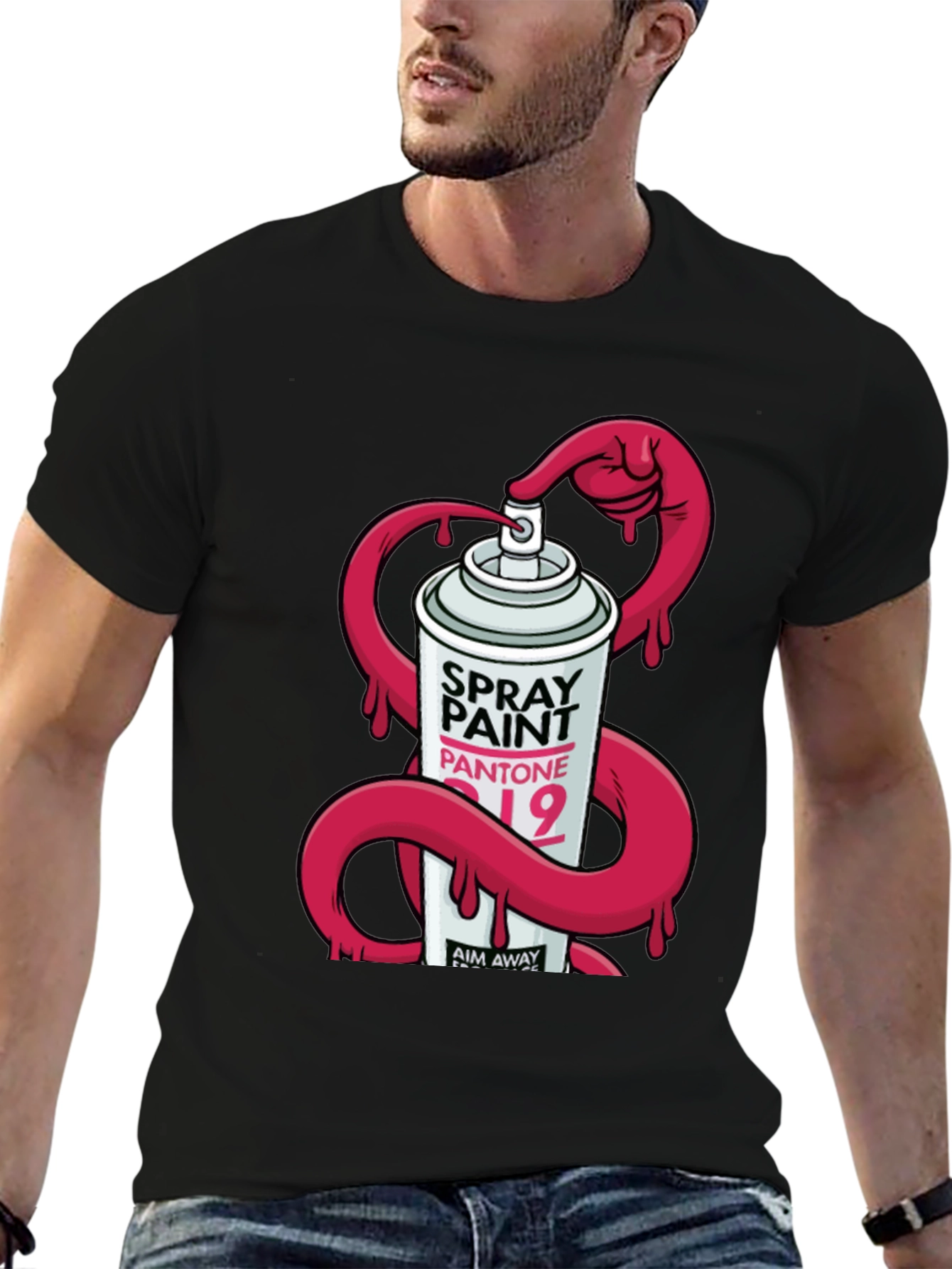 Spray Paint Graphic Tee