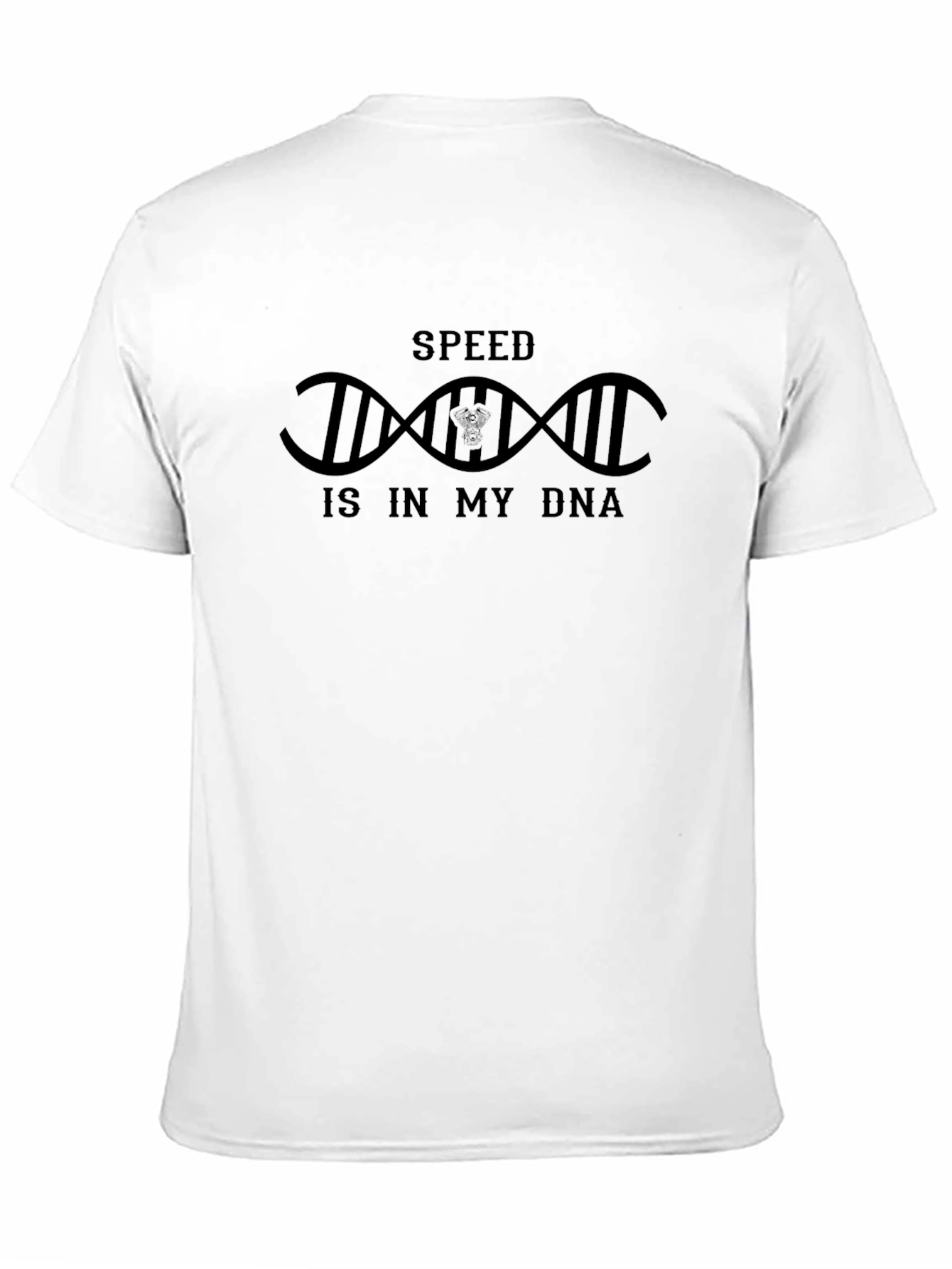 Speed is in my DNA Black T-Shirt