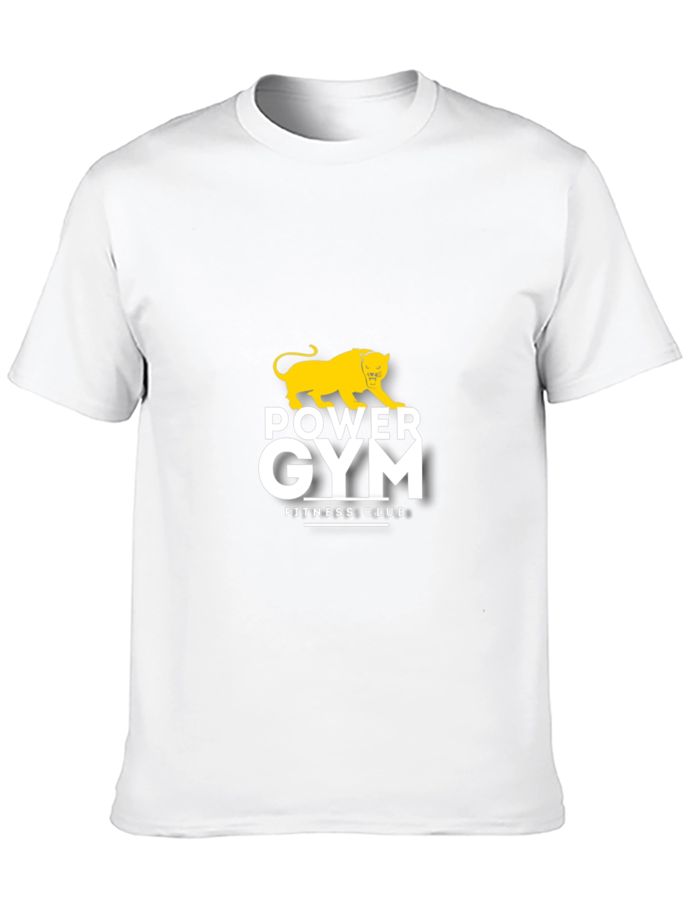 Power Gym Fitness Club Black T-Shirt