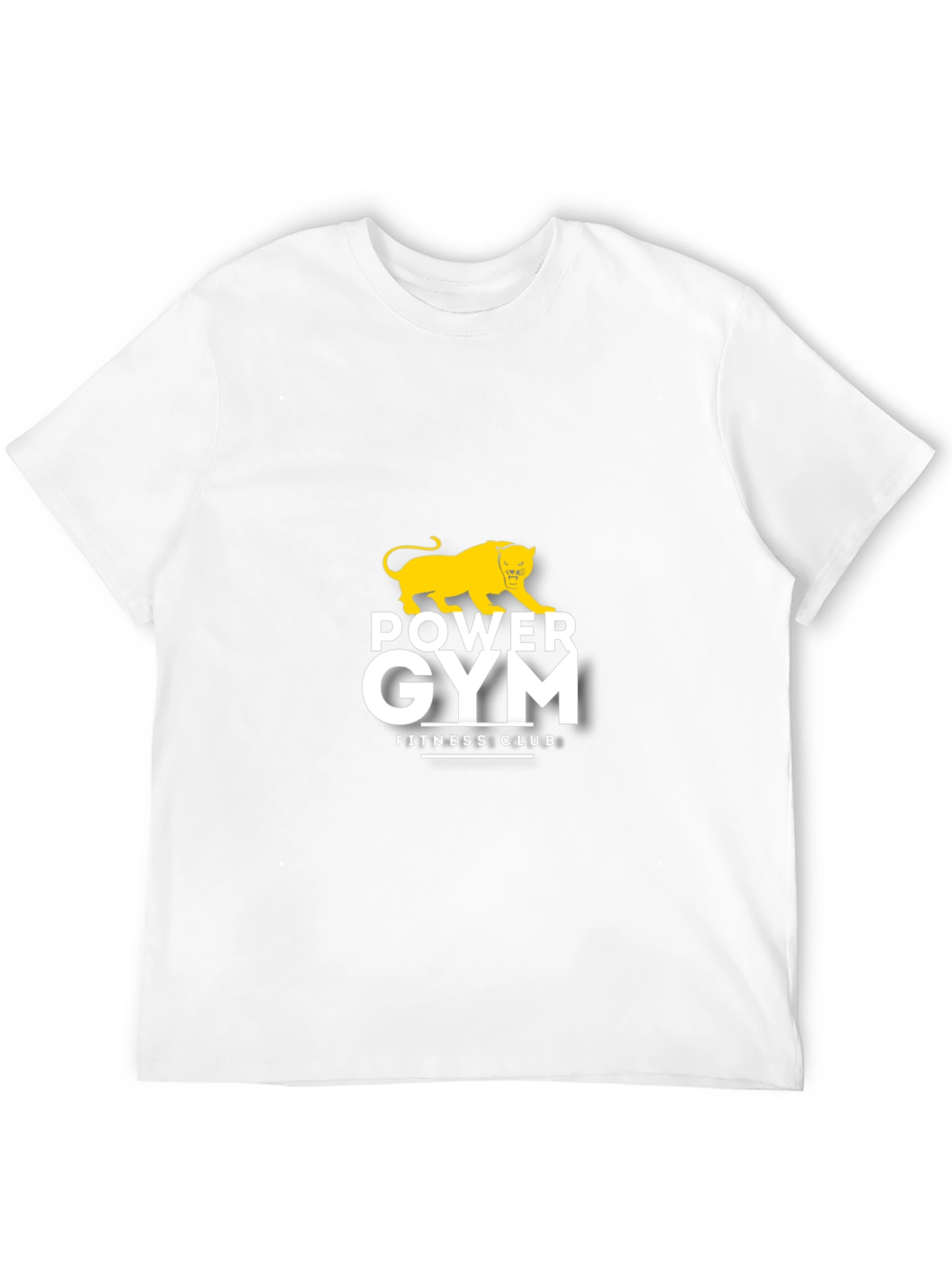 Power Gym Fitness Club Black T-Shirt
