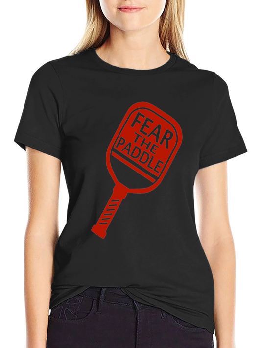 Fear The Paddle T-Shirt - Pickleball Apparel