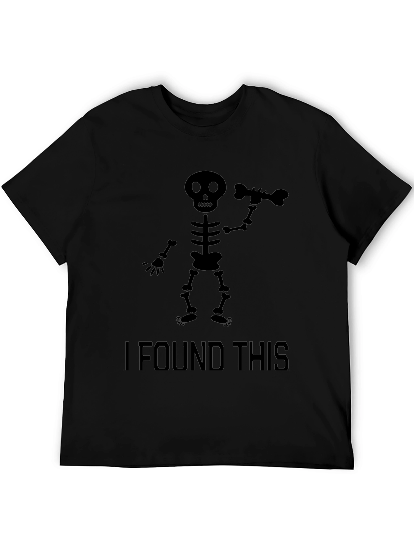 Skeleton Bone Find T-Shirt - Halloween Ready!