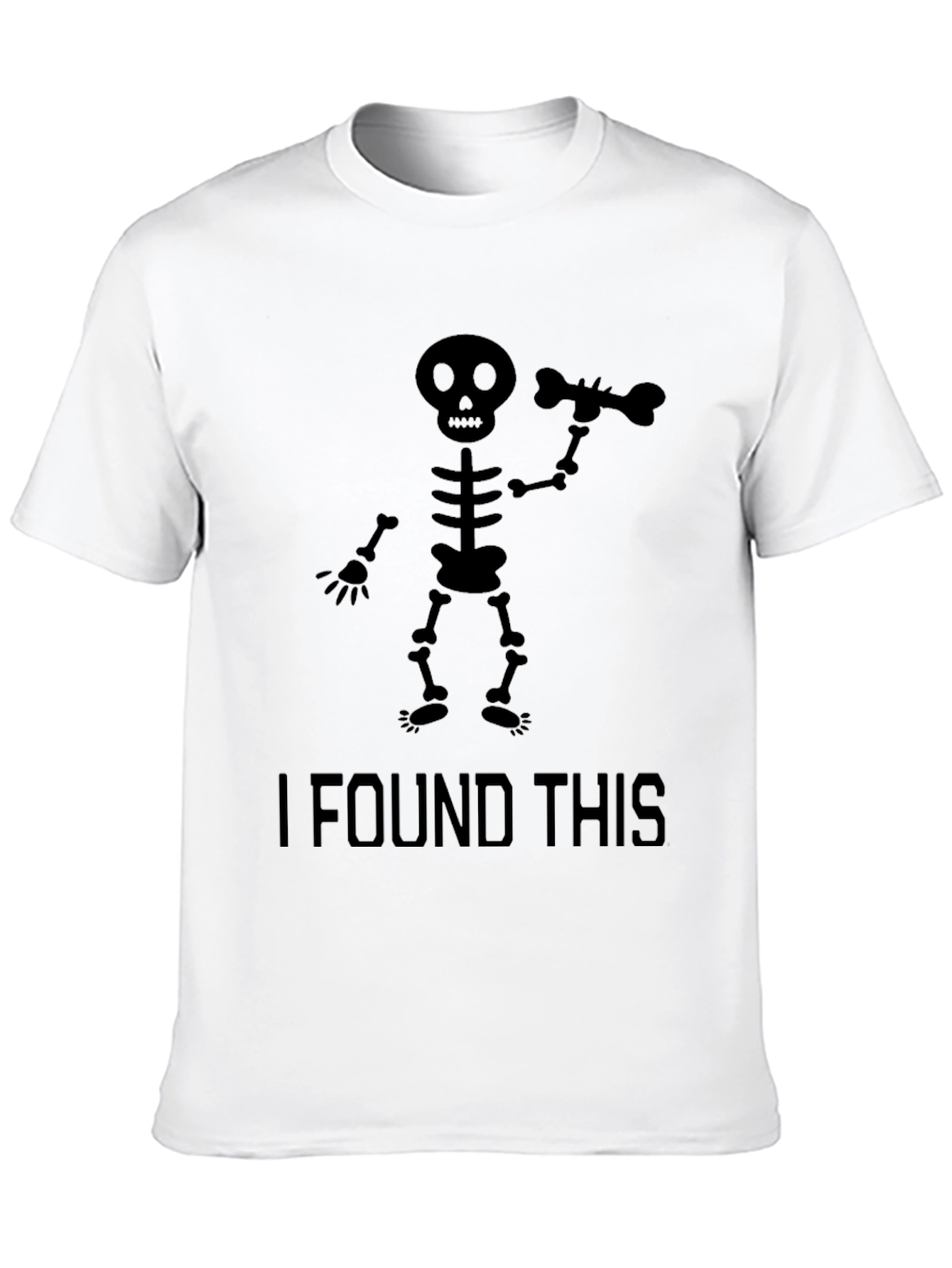 Skeleton Bone Find T-Shirt - Halloween Ready!