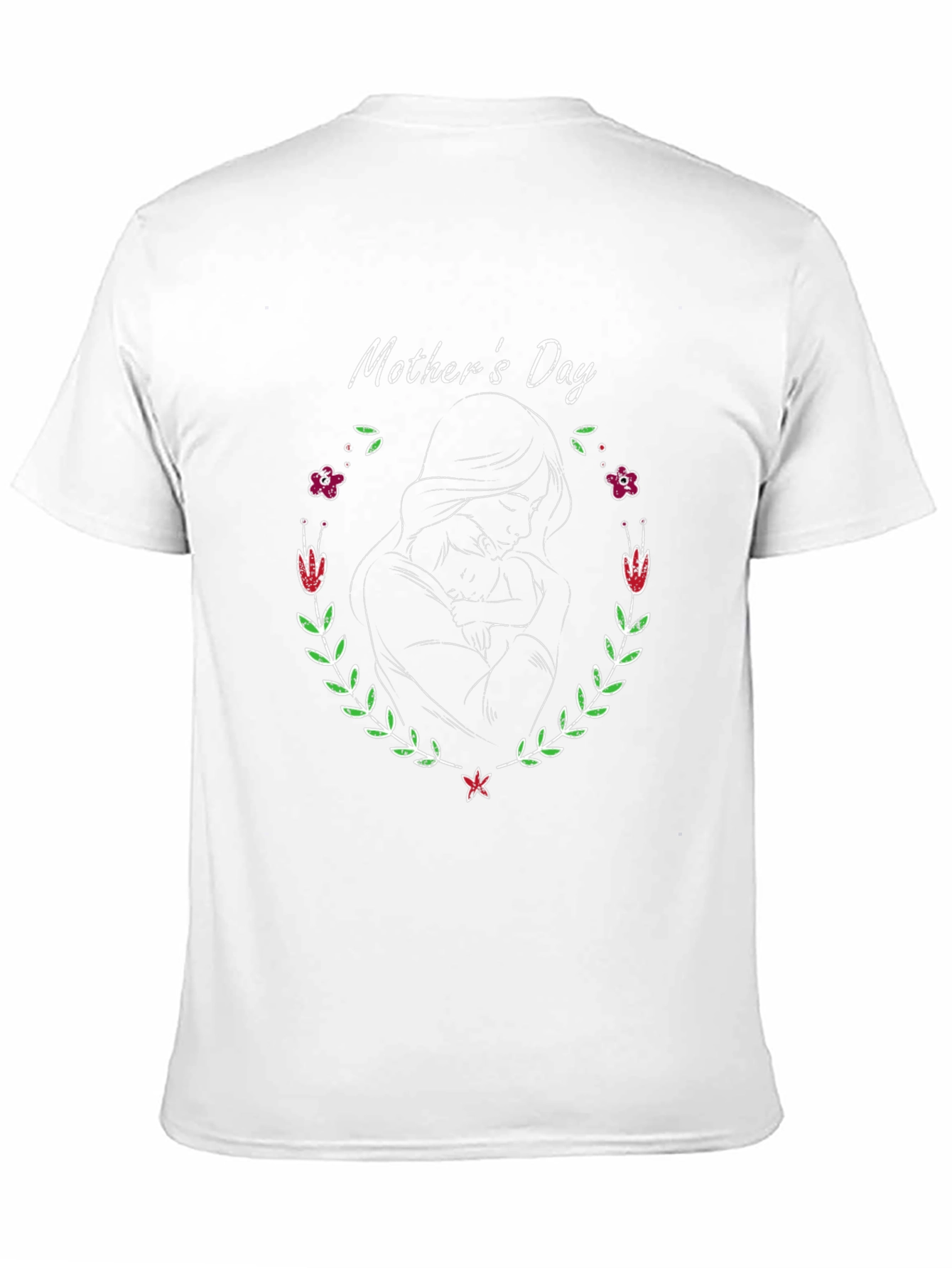 Mothers Day Graphic T-Shirt - Black