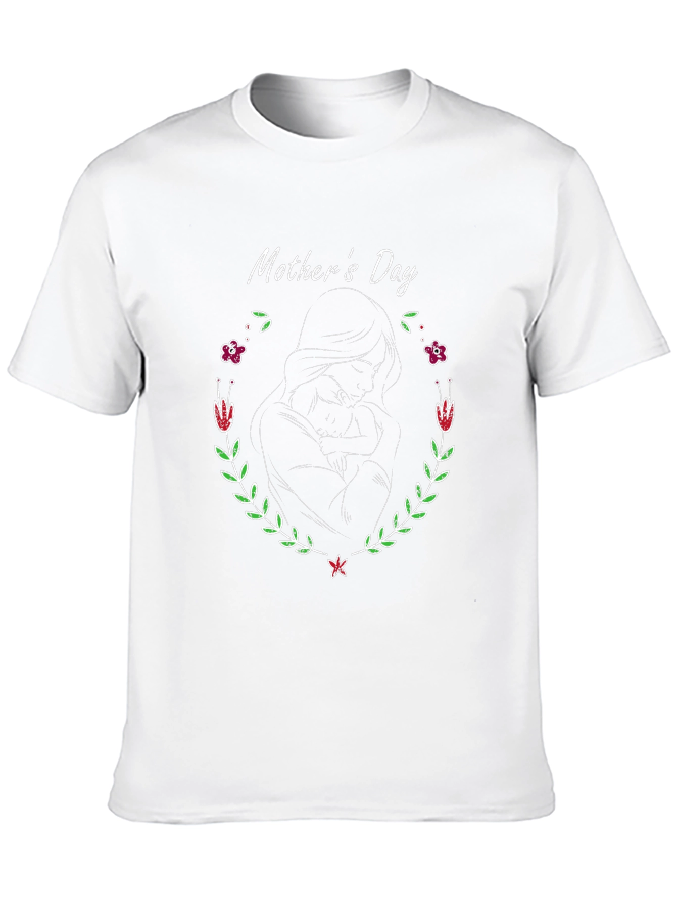 Mothers Day Graphic T-Shirt - Black