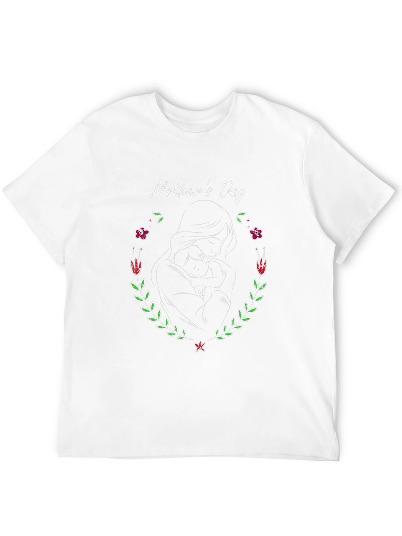 Mothers Day Graphic T-Shirt - Black
