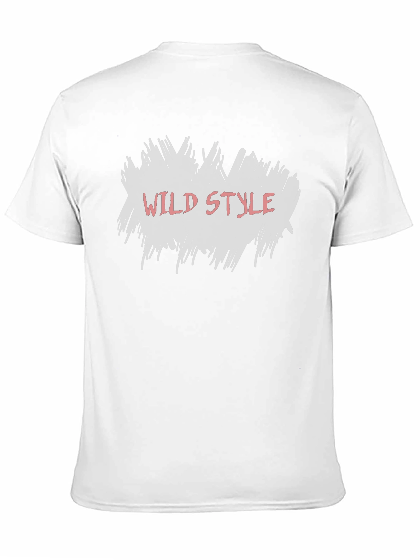Wild Style Graphic Tee - Black Cotton Shirt