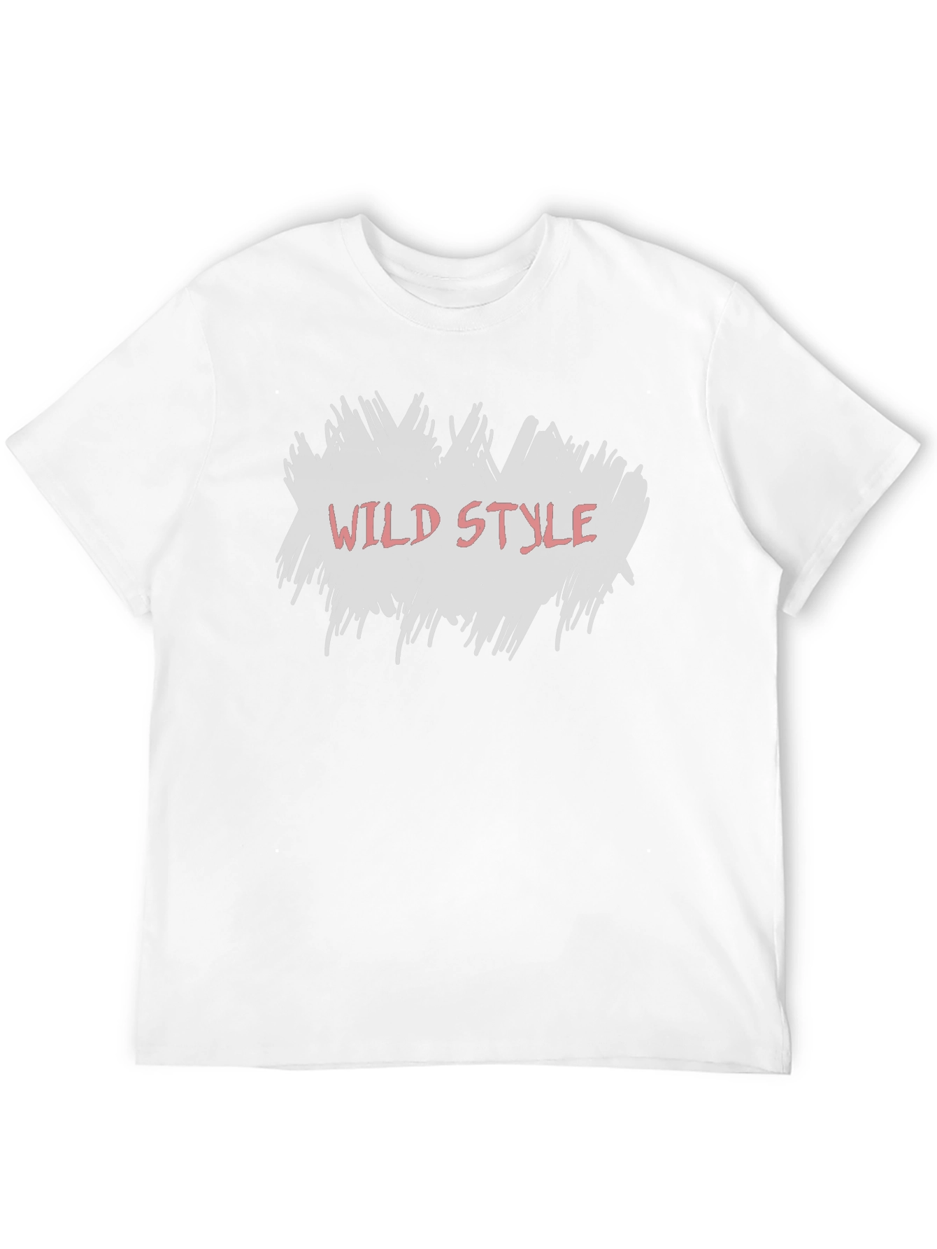 Wild Style Graphic Tee - Black Cotton Shirt