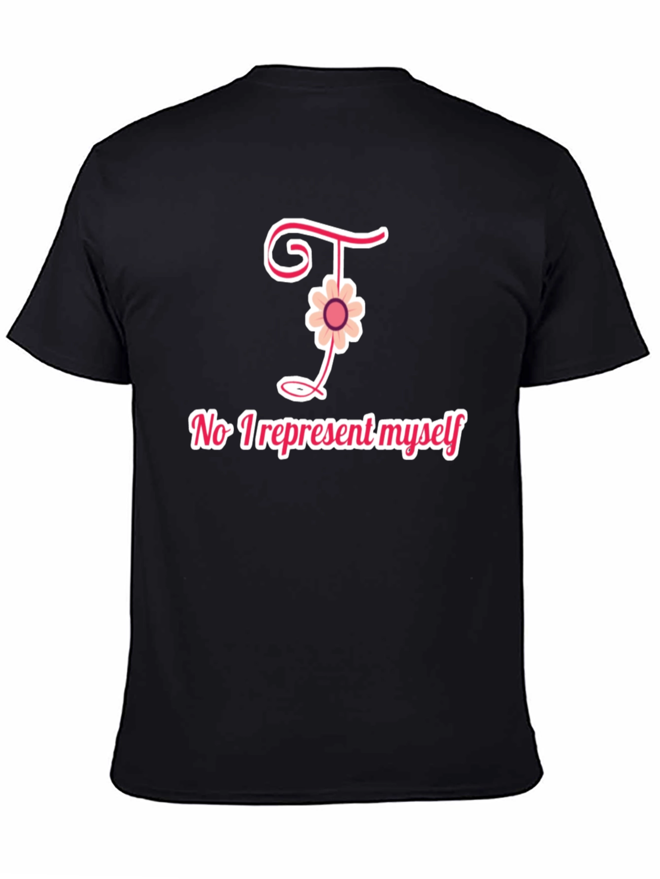 Unique I Flower Graphic T-Shirt