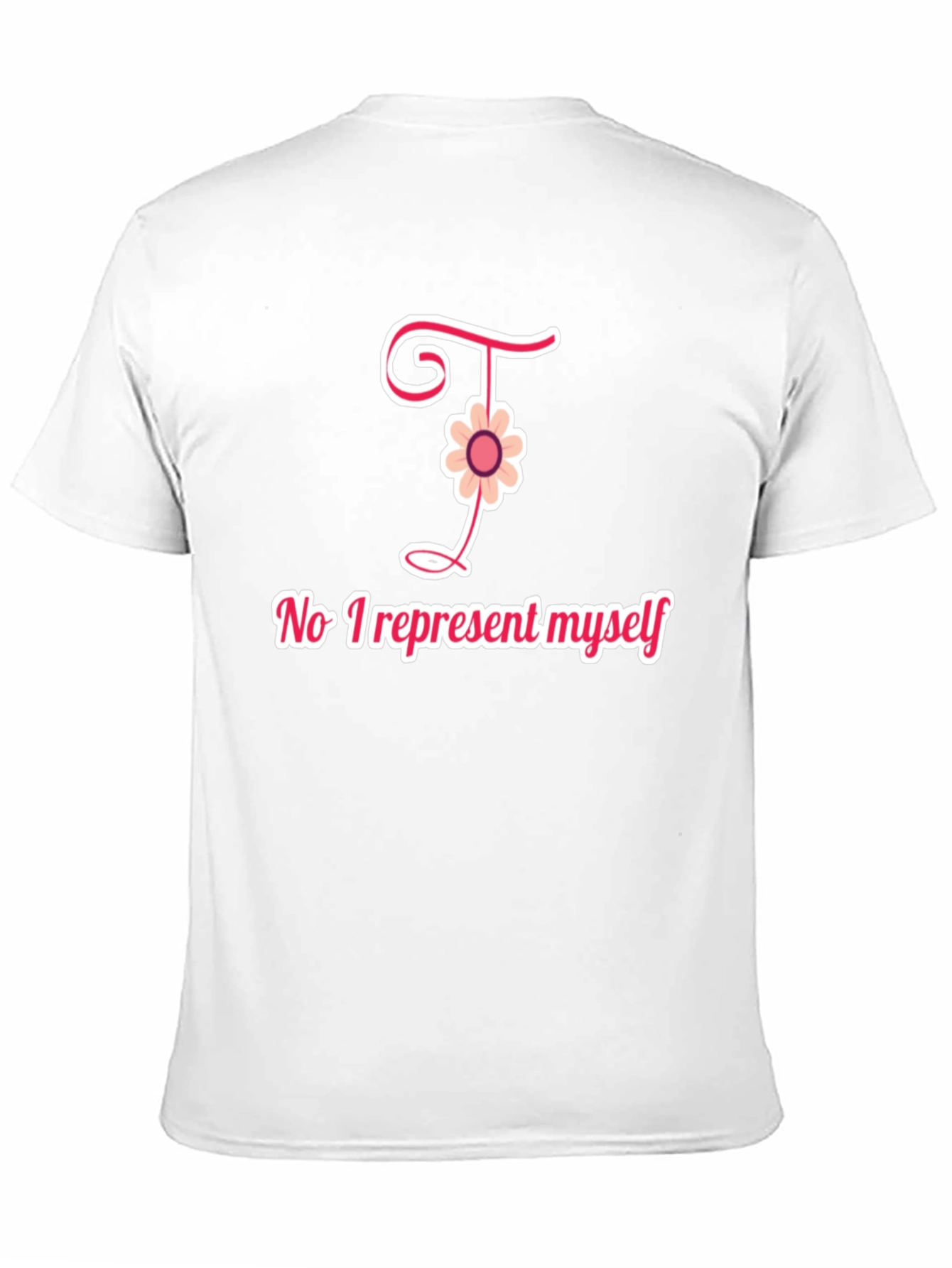 Unique I Flower Graphic T-Shirt