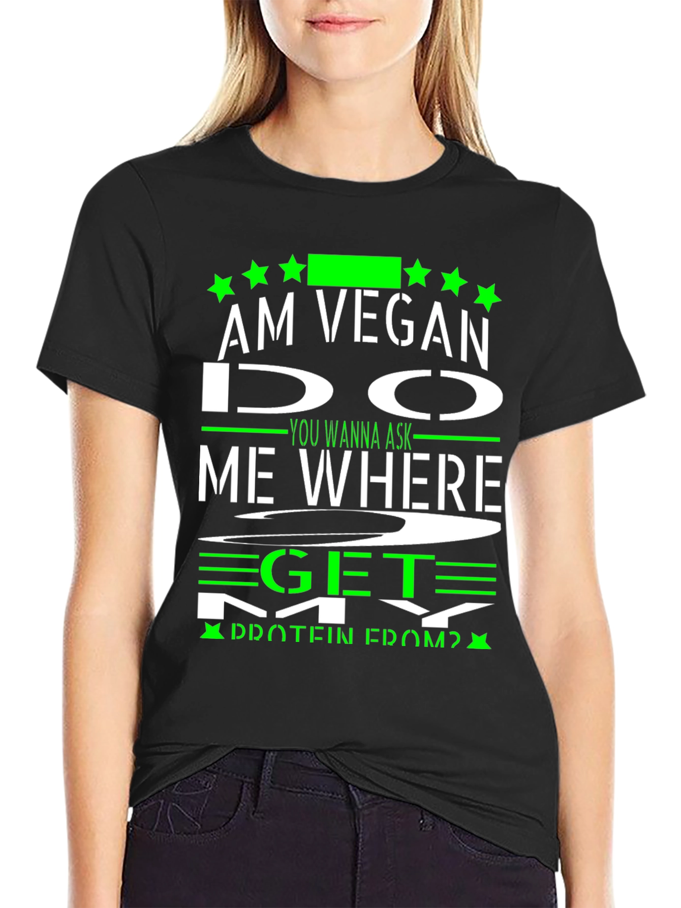 Vegan Protein T-Shirt - Funny Vegan Gift