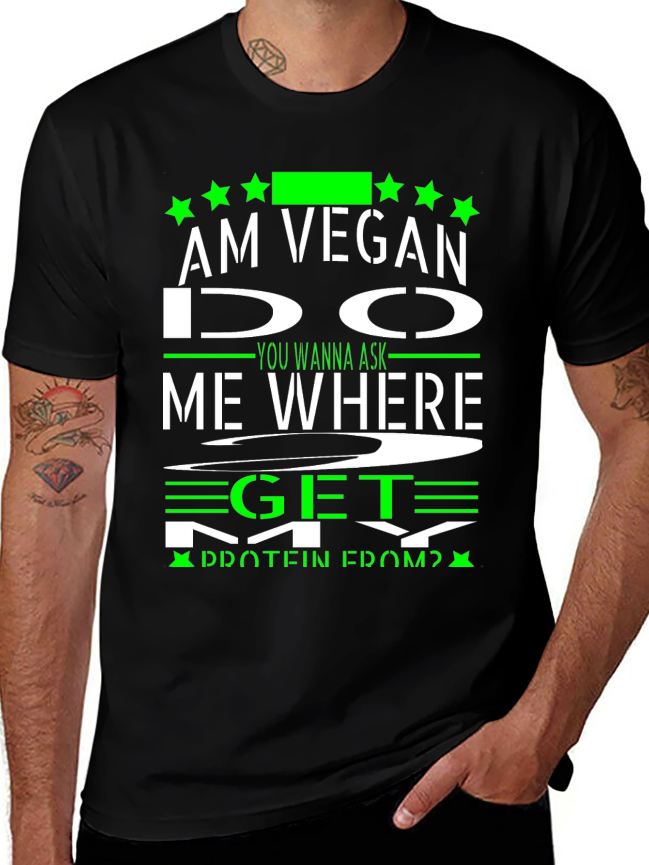 Vegan Protein T-Shirt - Funny Vegan Gift