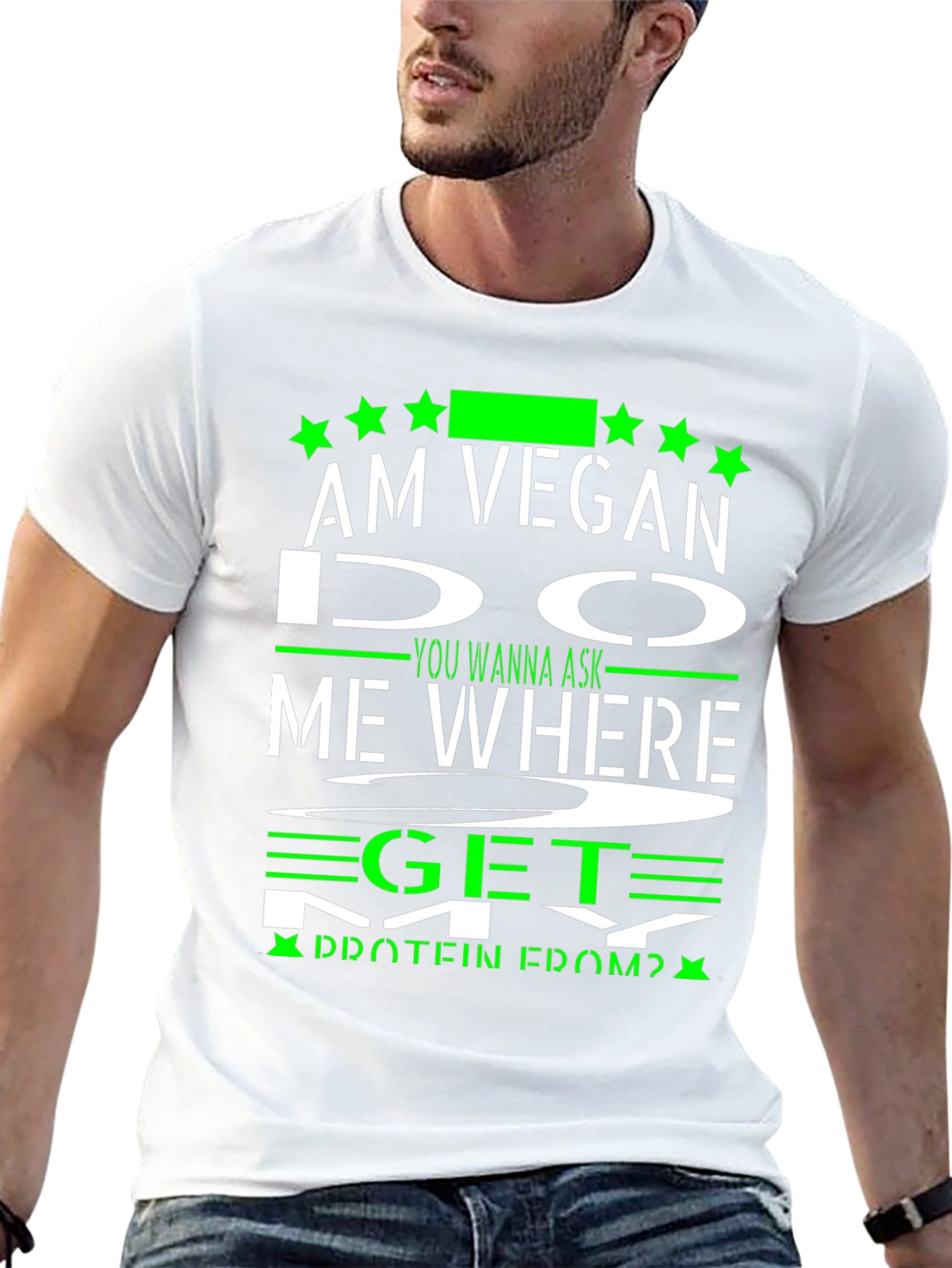 Vegan Protein T-Shirt - Funny Vegan Gift