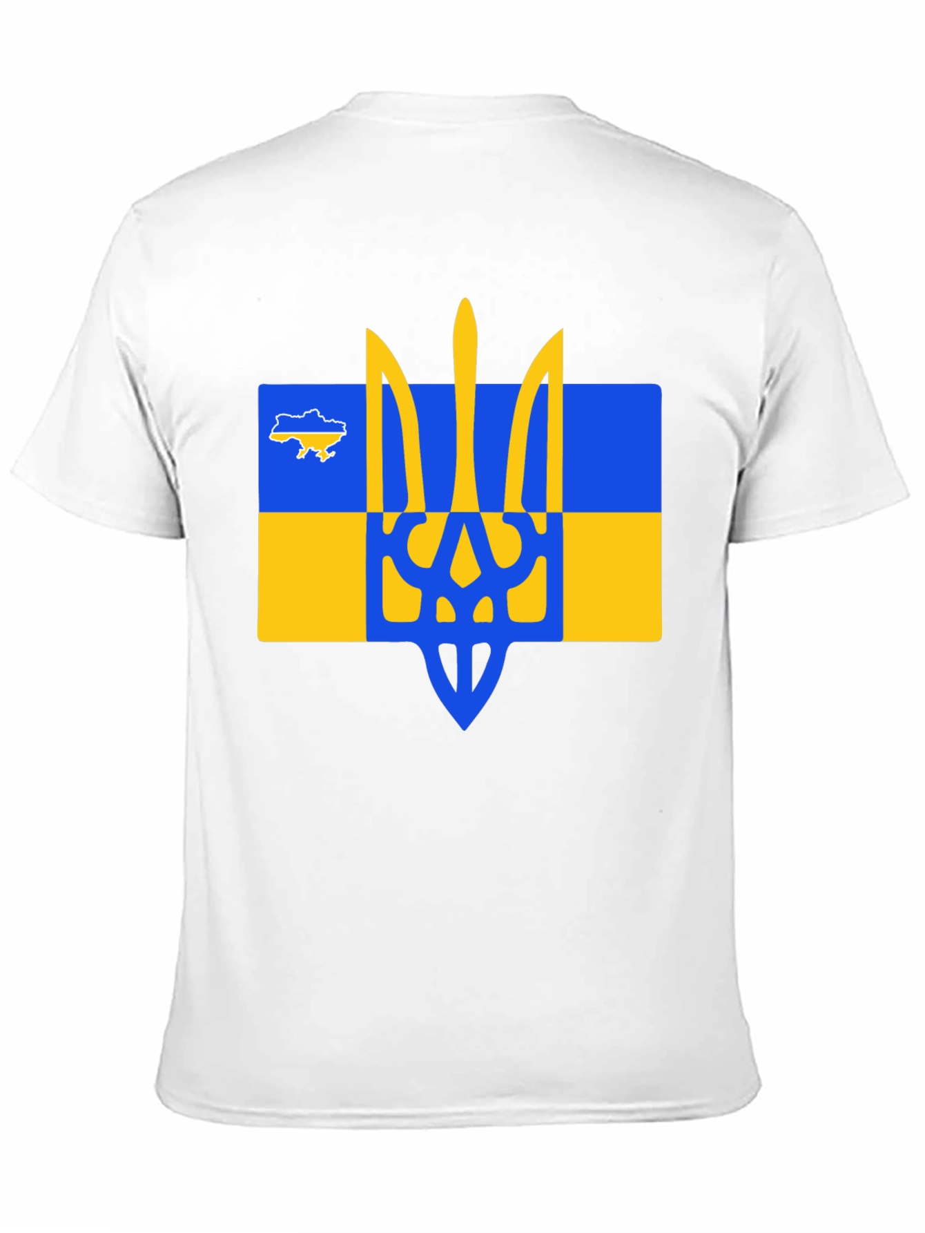 Ukraine Trident T-Shirt - Black