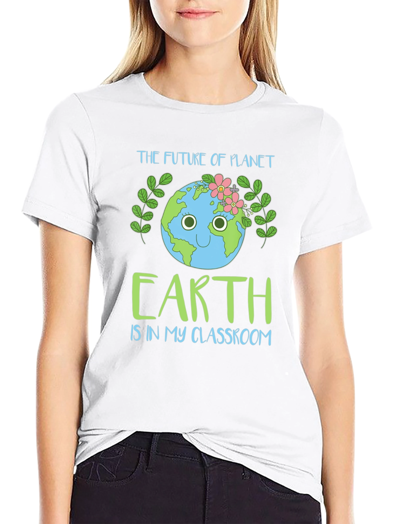 Earth Classroom T-Shirt: Future of Planet Tee