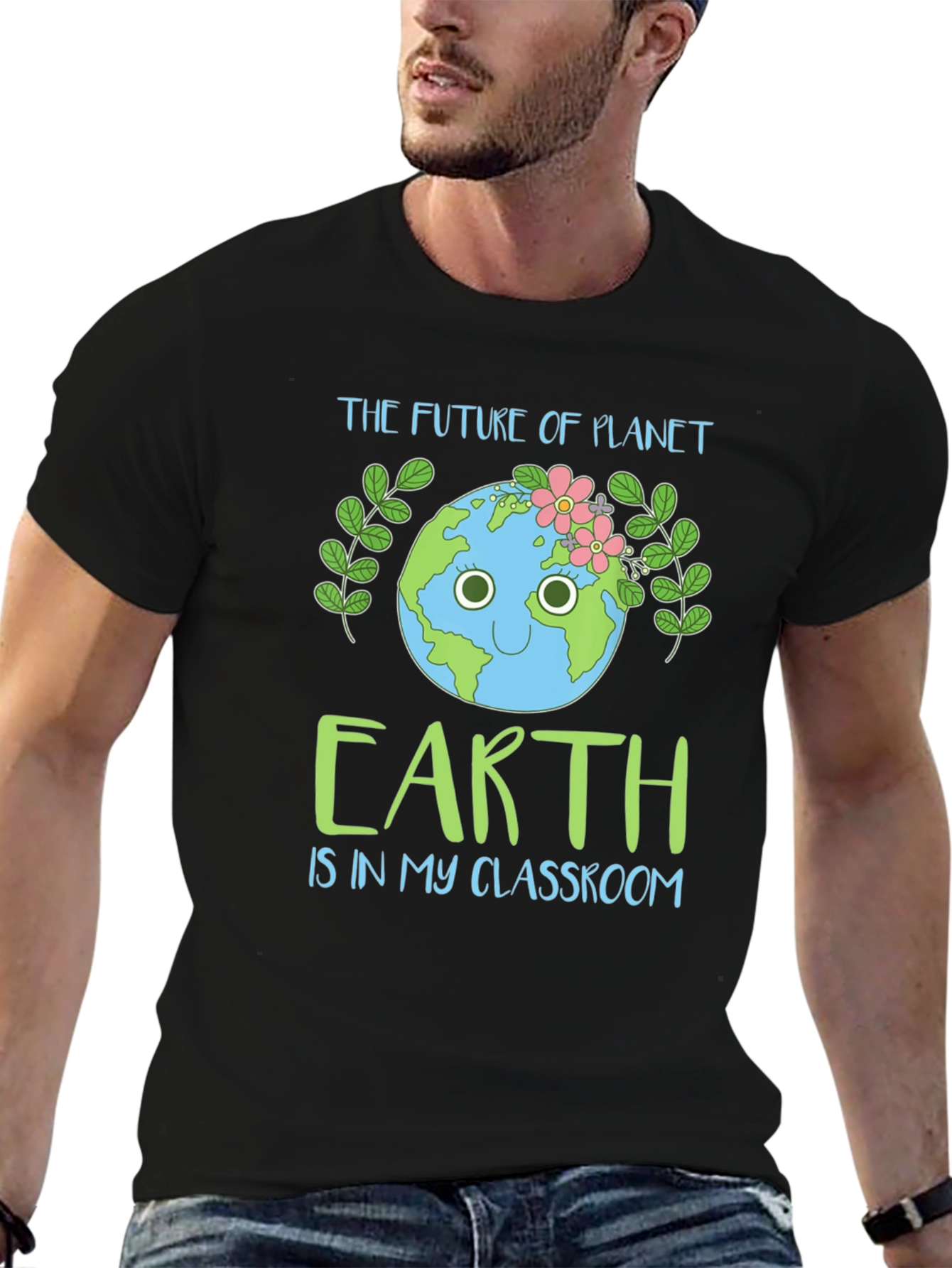 Earth Classroom T-Shirt: Future of Planet Tee