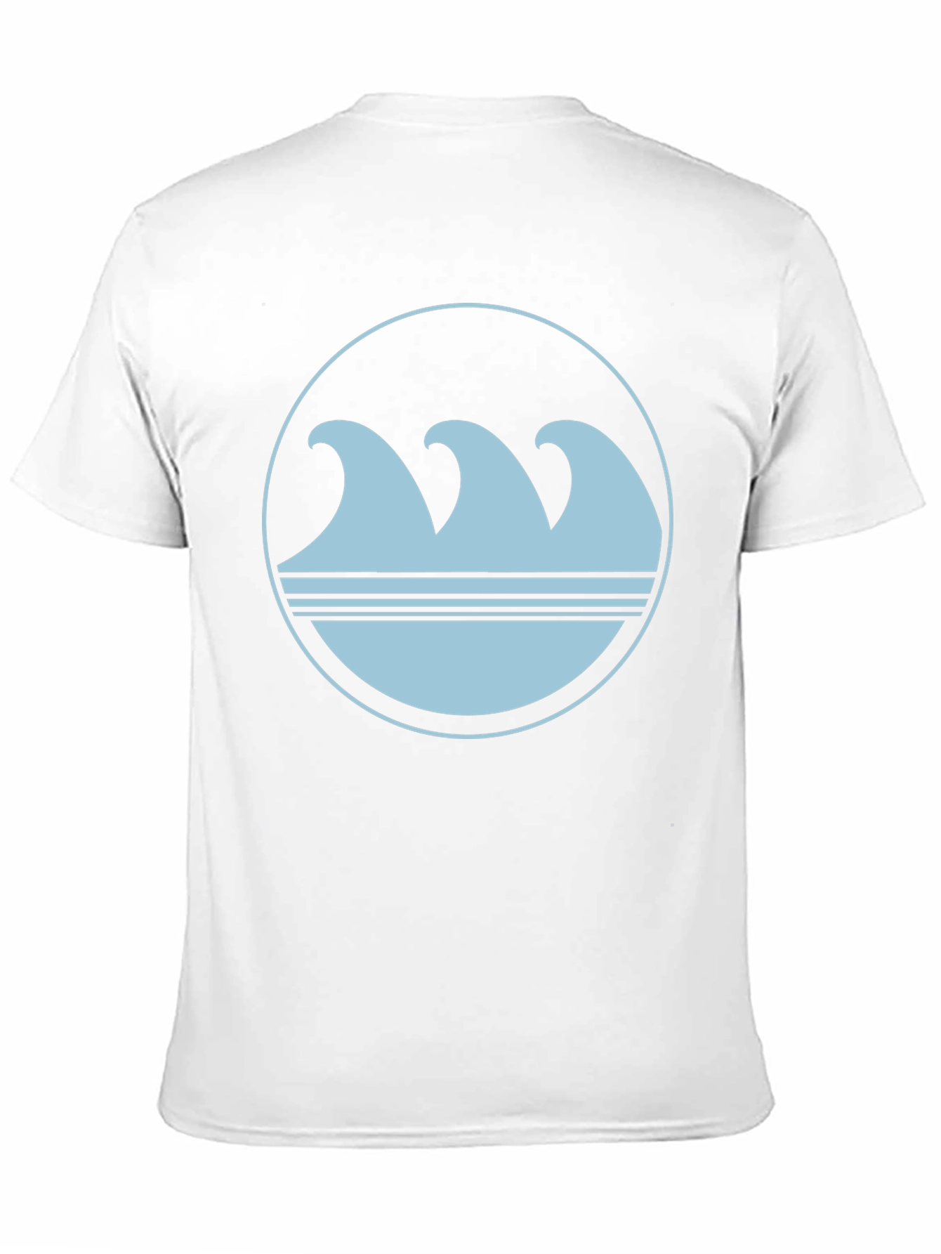 Ocean Wave Graphic Tee - Surfs Up Style!