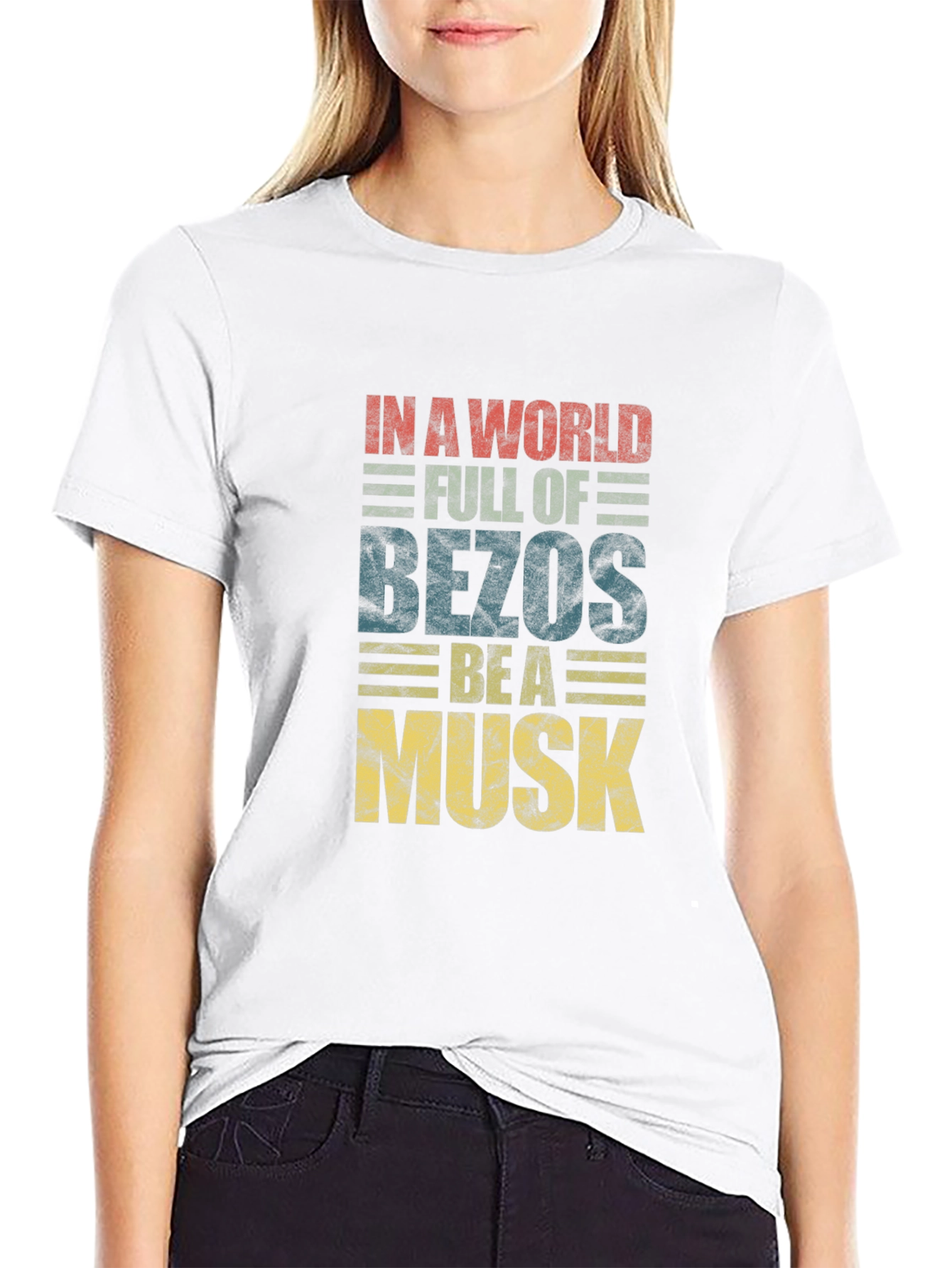 Be a Musk T-Shirt - Retro Graphic Tee