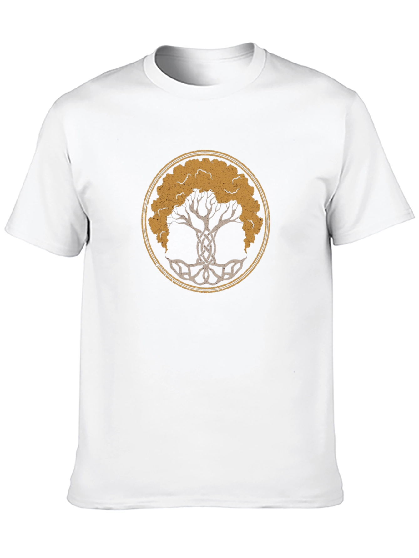 Celtic Tree of Life Black Graphic Tee