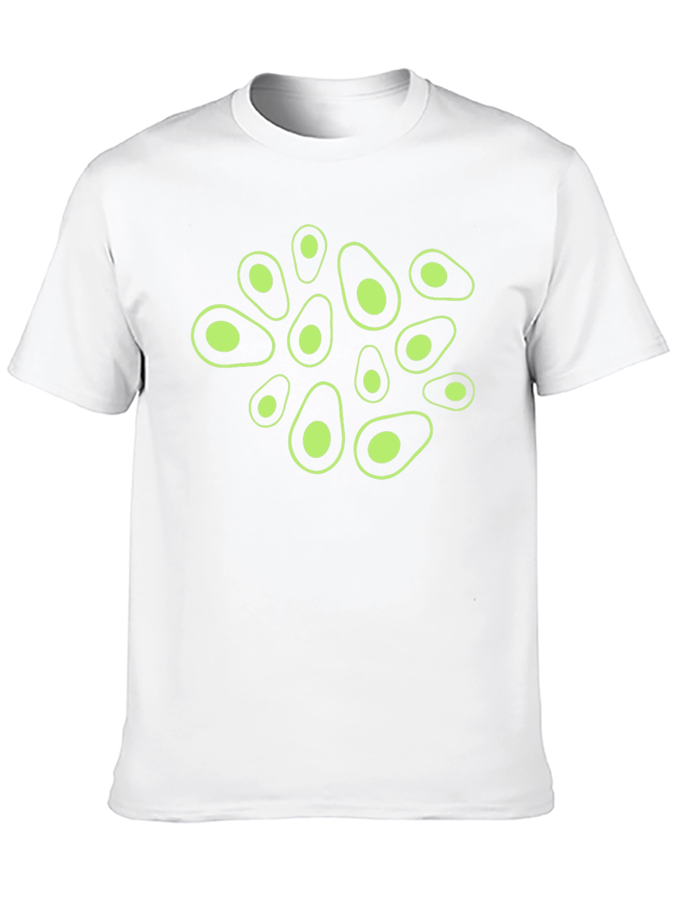 Avocado Print Black T-Shirt
