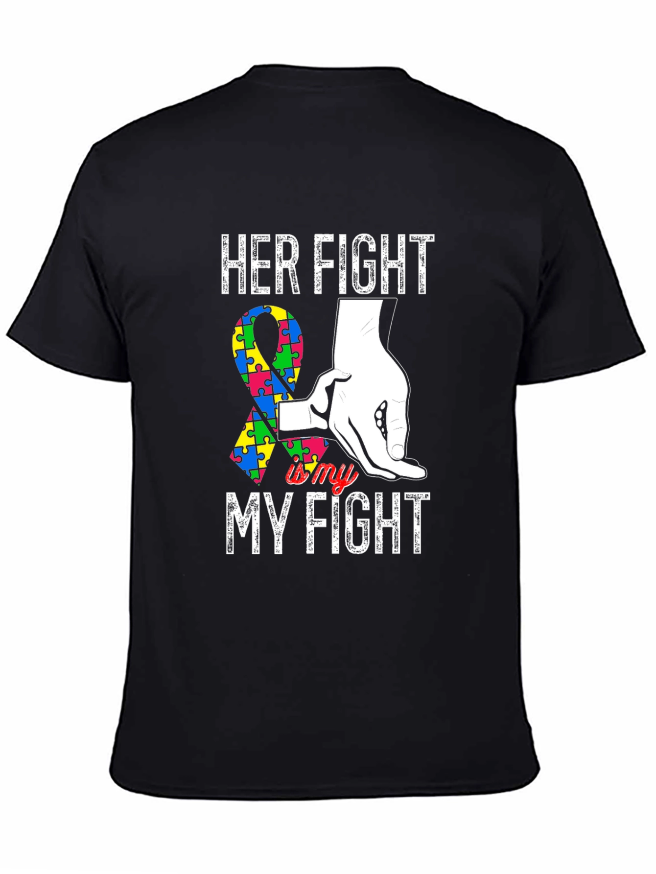 Her Fight is My Fight Autism Awareness T-Shirt