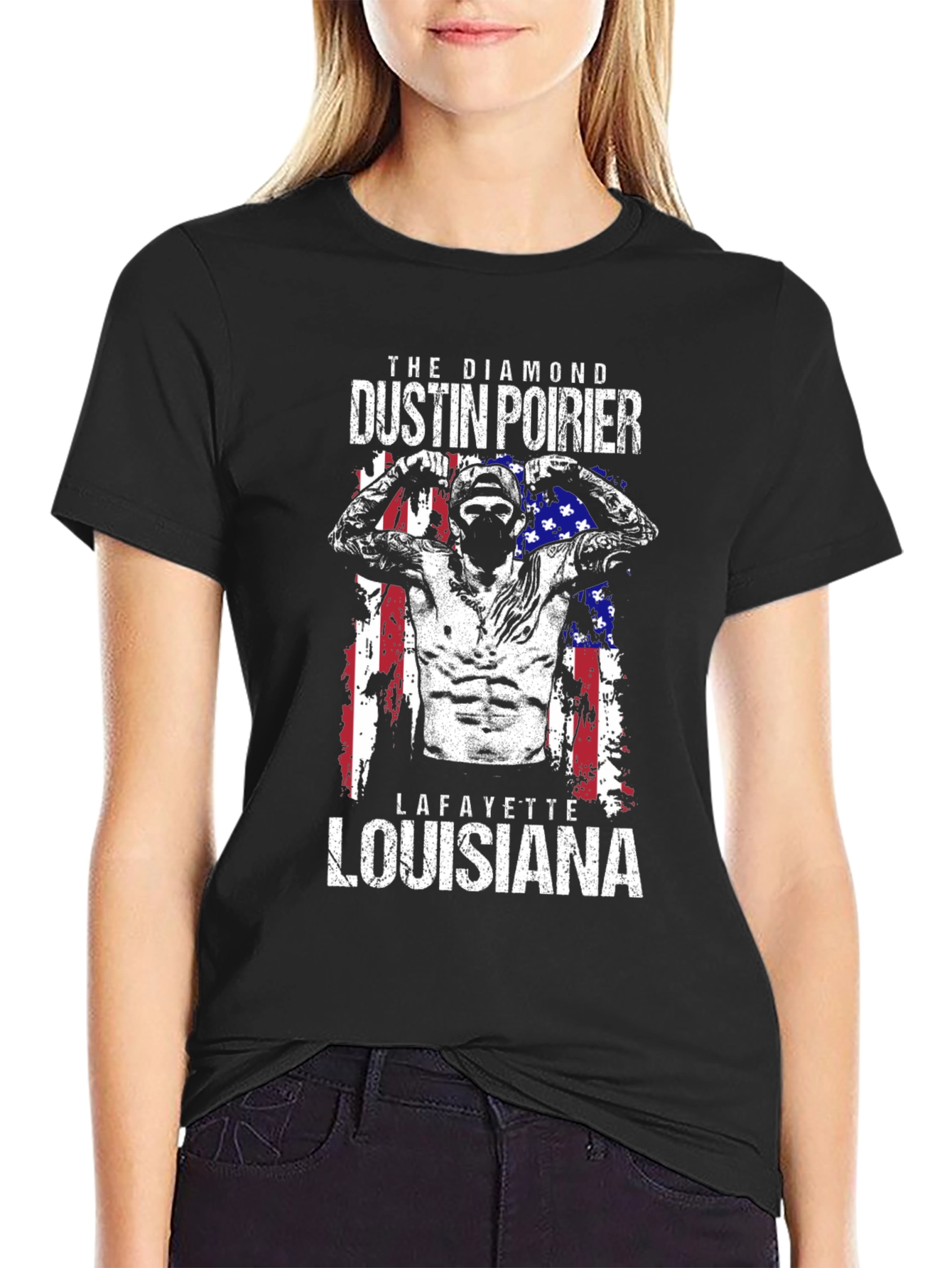 Dustin Poirier Lafayette Louisiana Graphic T-Shirt