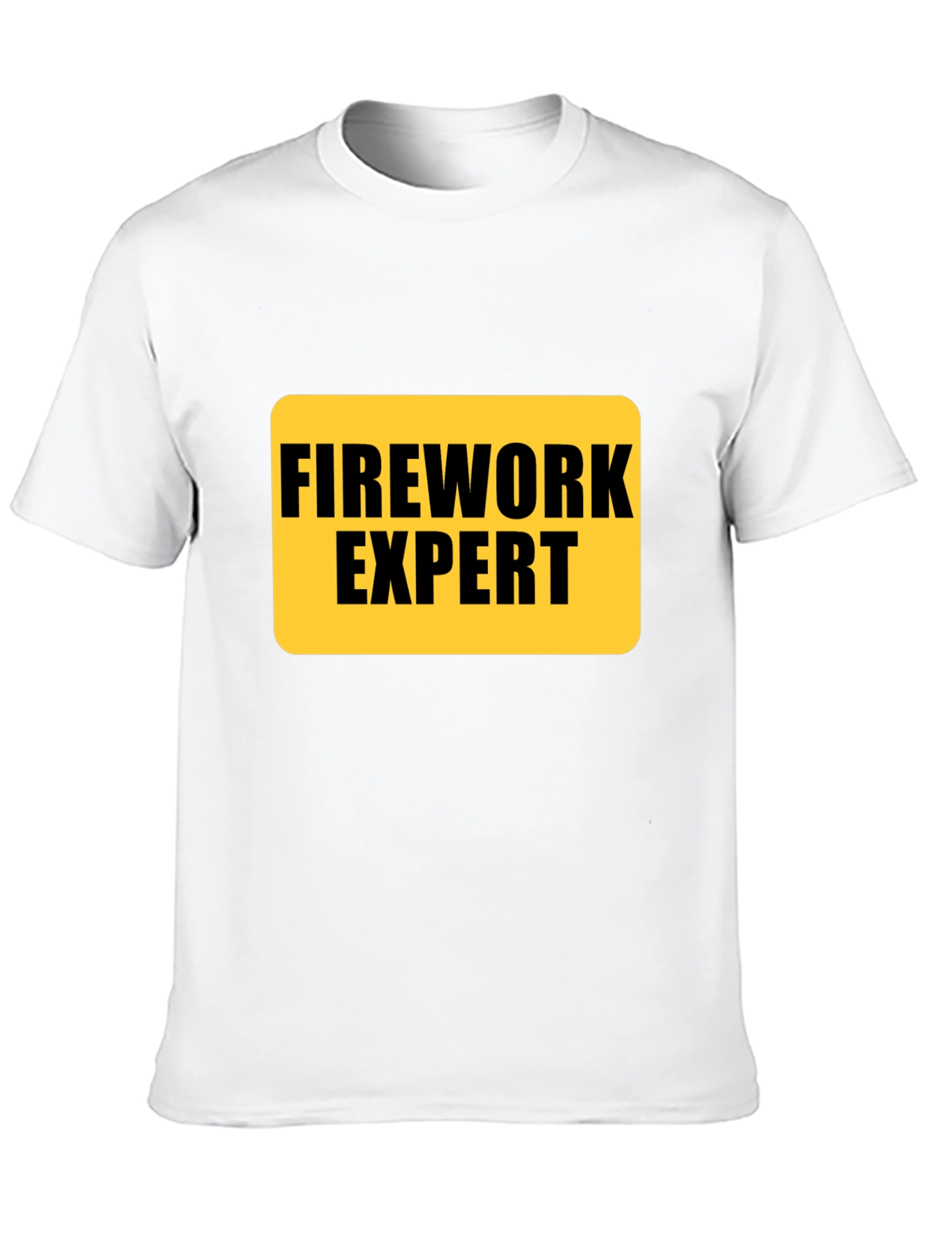 Firework Expert Graphic Tee - Novelty Gift