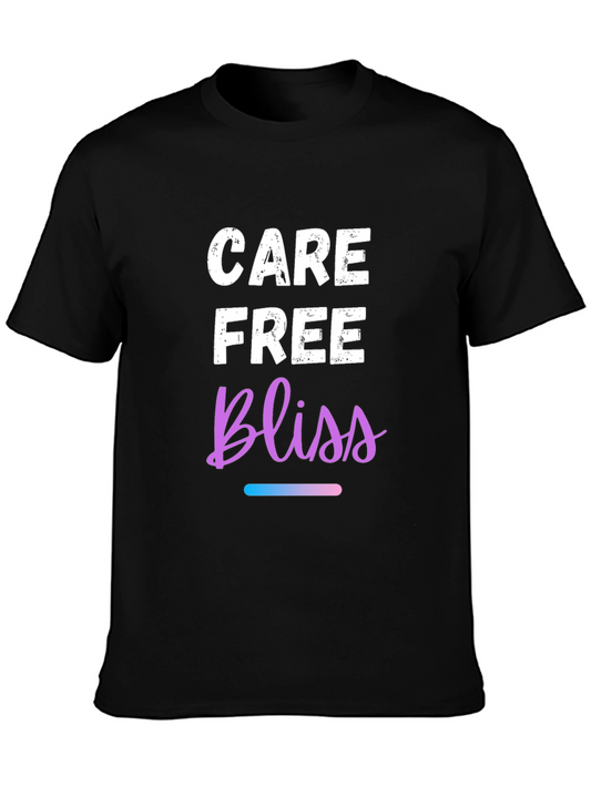 Care Free Bliss T-Shirt - Stylish Graphic Tee