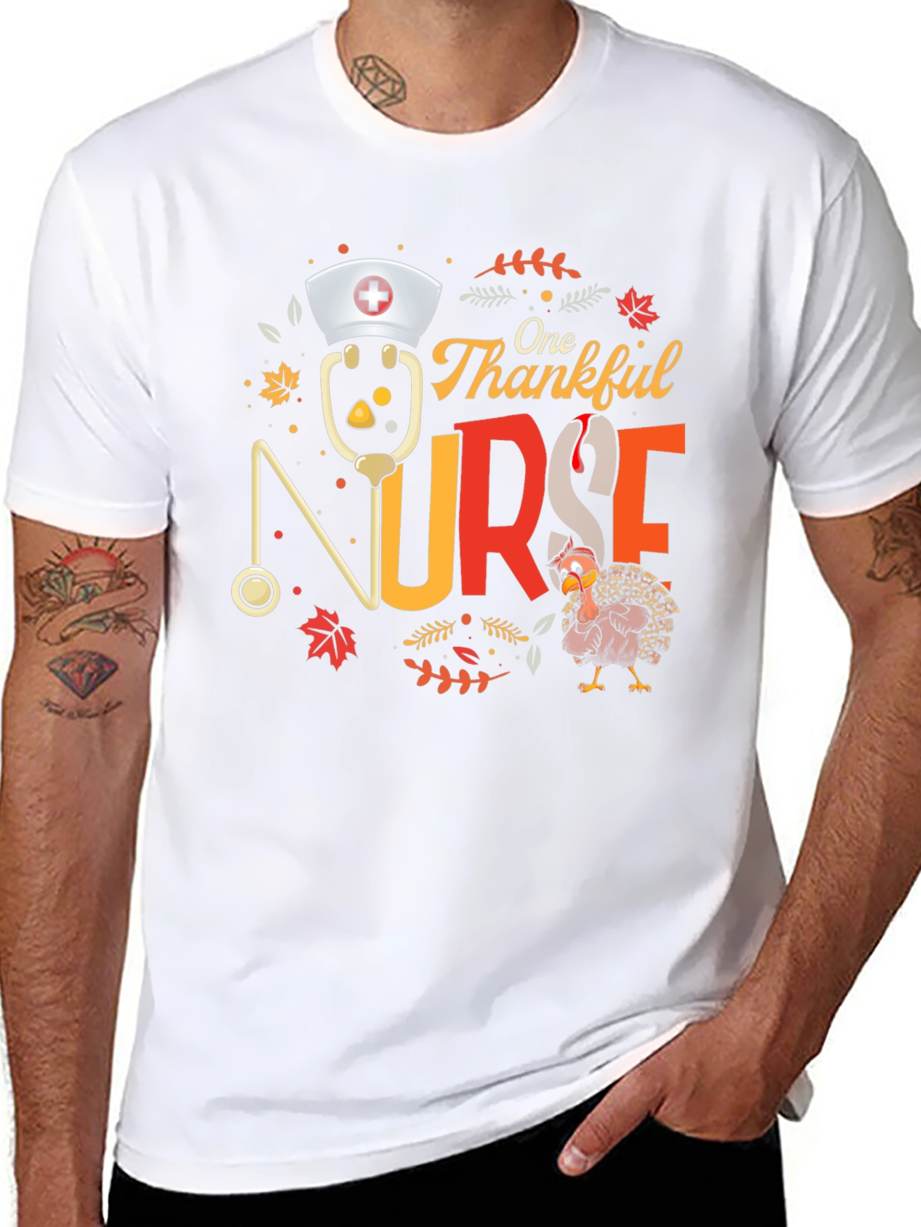 One Thankful Nurse Thanksgiving T-Shirt